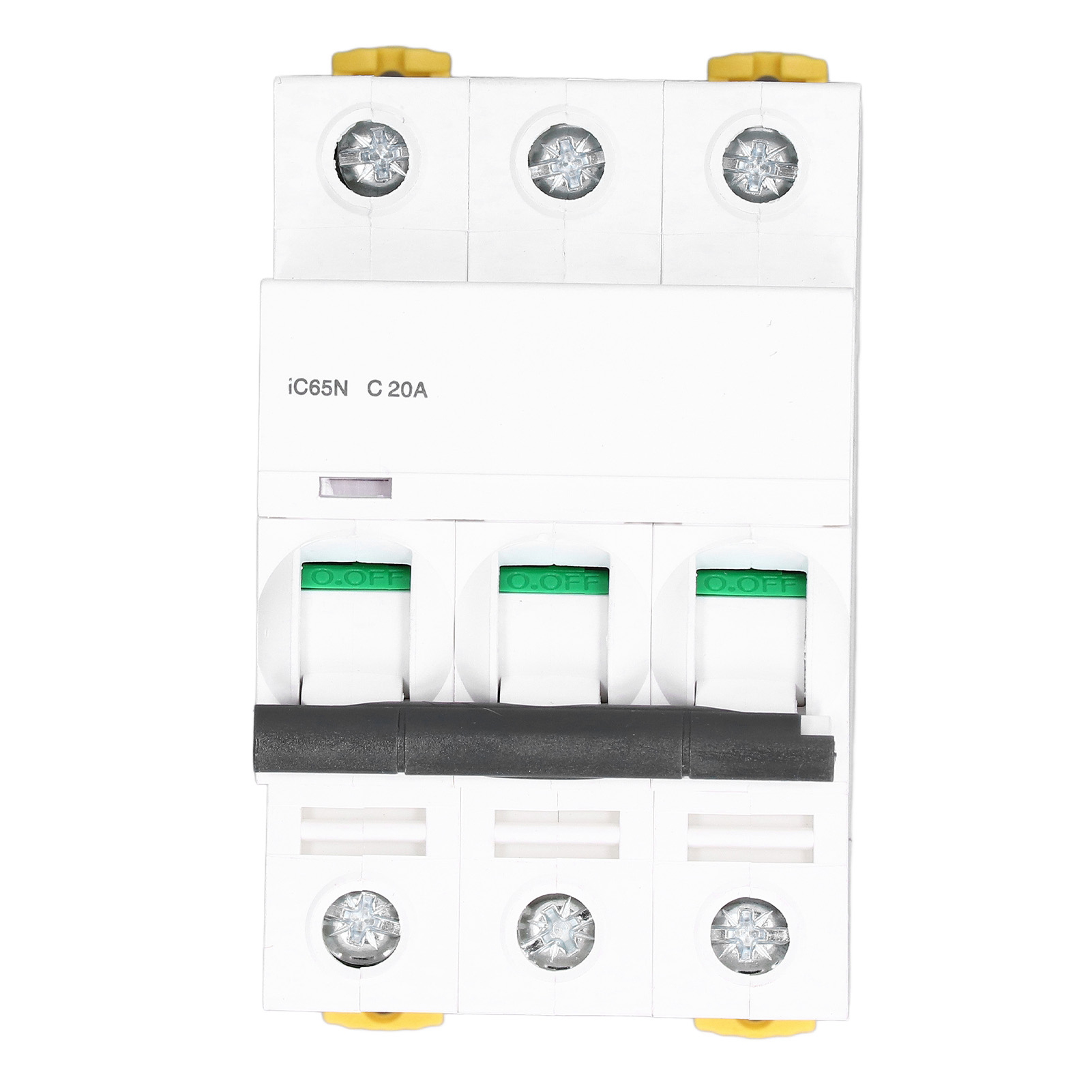 3p 400v 20a Modularer Leistungsschalter Ic65n Din-schienen-überlast- Und Kurzschlussschutz Niederspannungs-automatikschalter