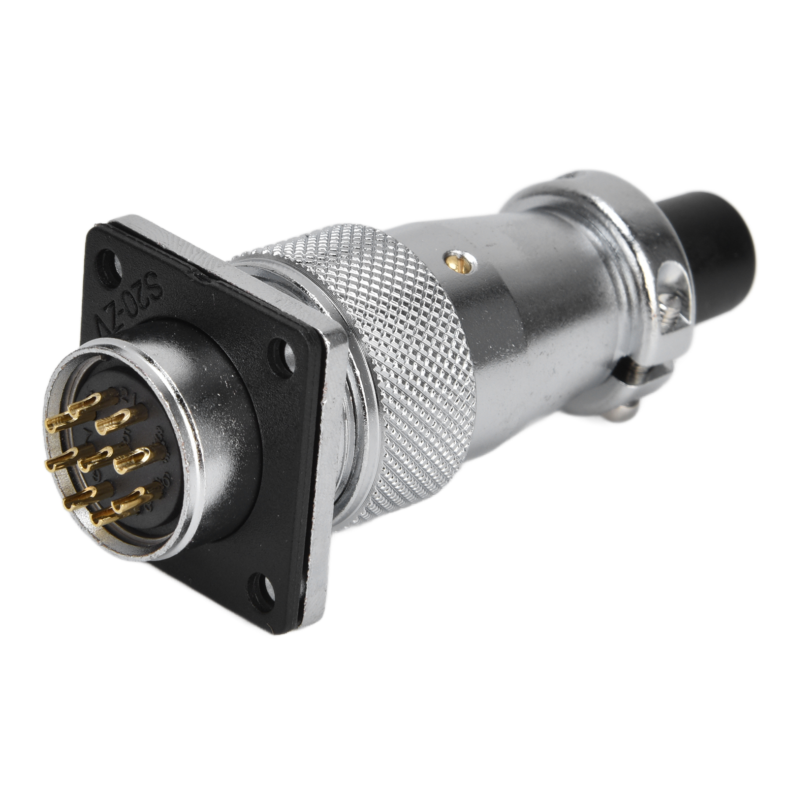 Wasserdichter Elektrischer Steckverbinder Ws20, Stecker Auf Buchse, 400v Stromversorgung, Robuster Luftfahrtstecker Für Industrielle Anwendungen.