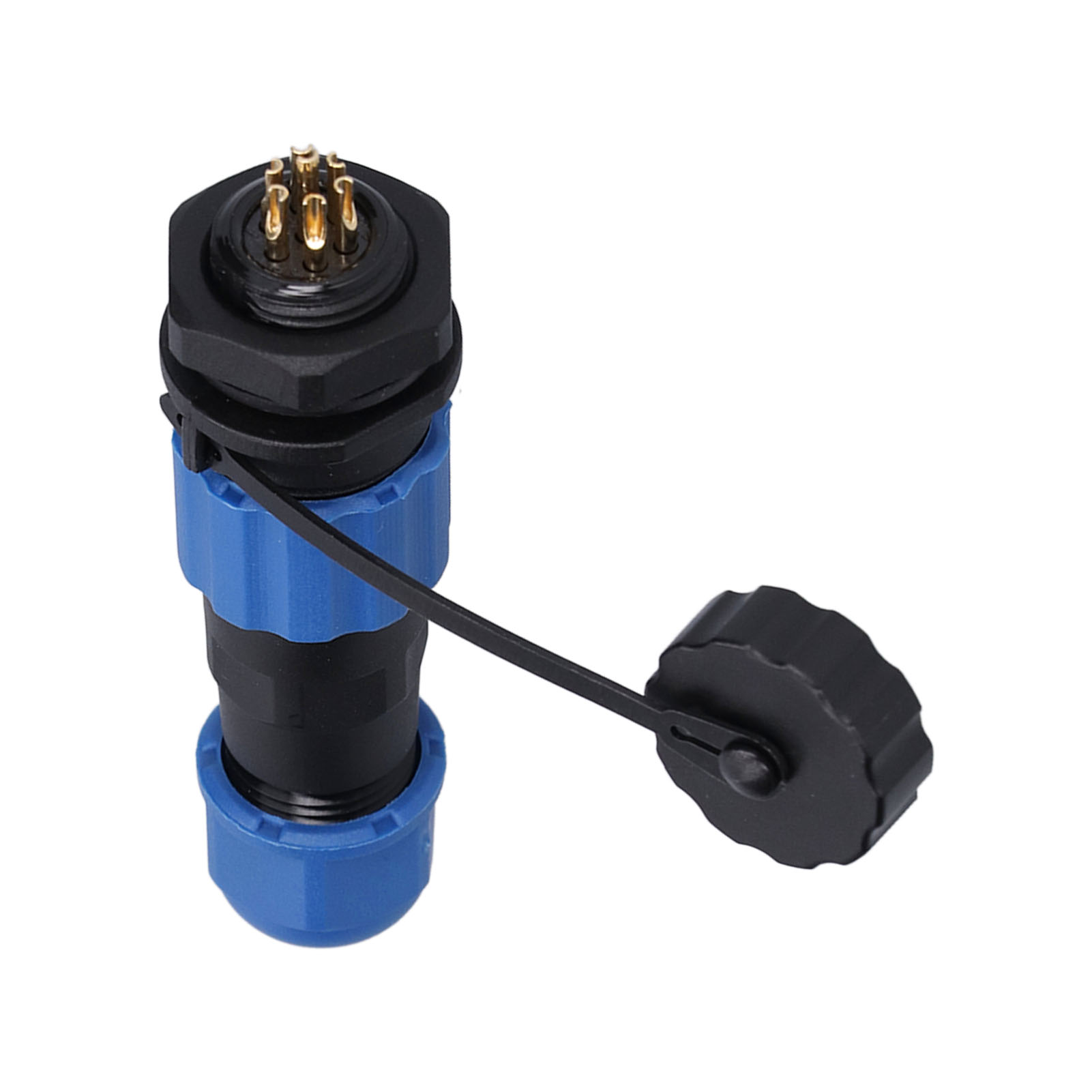 7-poliger 250v 5a Luftfahrtstecker, Zuverlässig Und Langlebig, Oxidationsbeständig, Kompakt Für Programmierbare Steuerungsmaschinen.