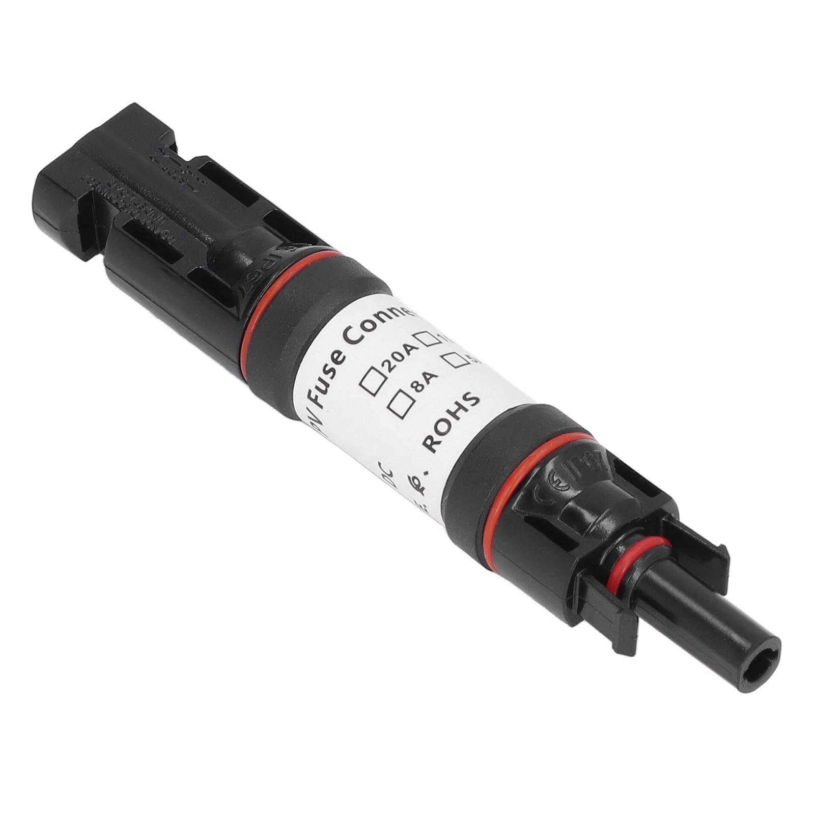 Ppo-messing-photovoltaik-solar-sicherungshalter Mit Selbstverriegelndem Stecker, Dc 1000v 20a System