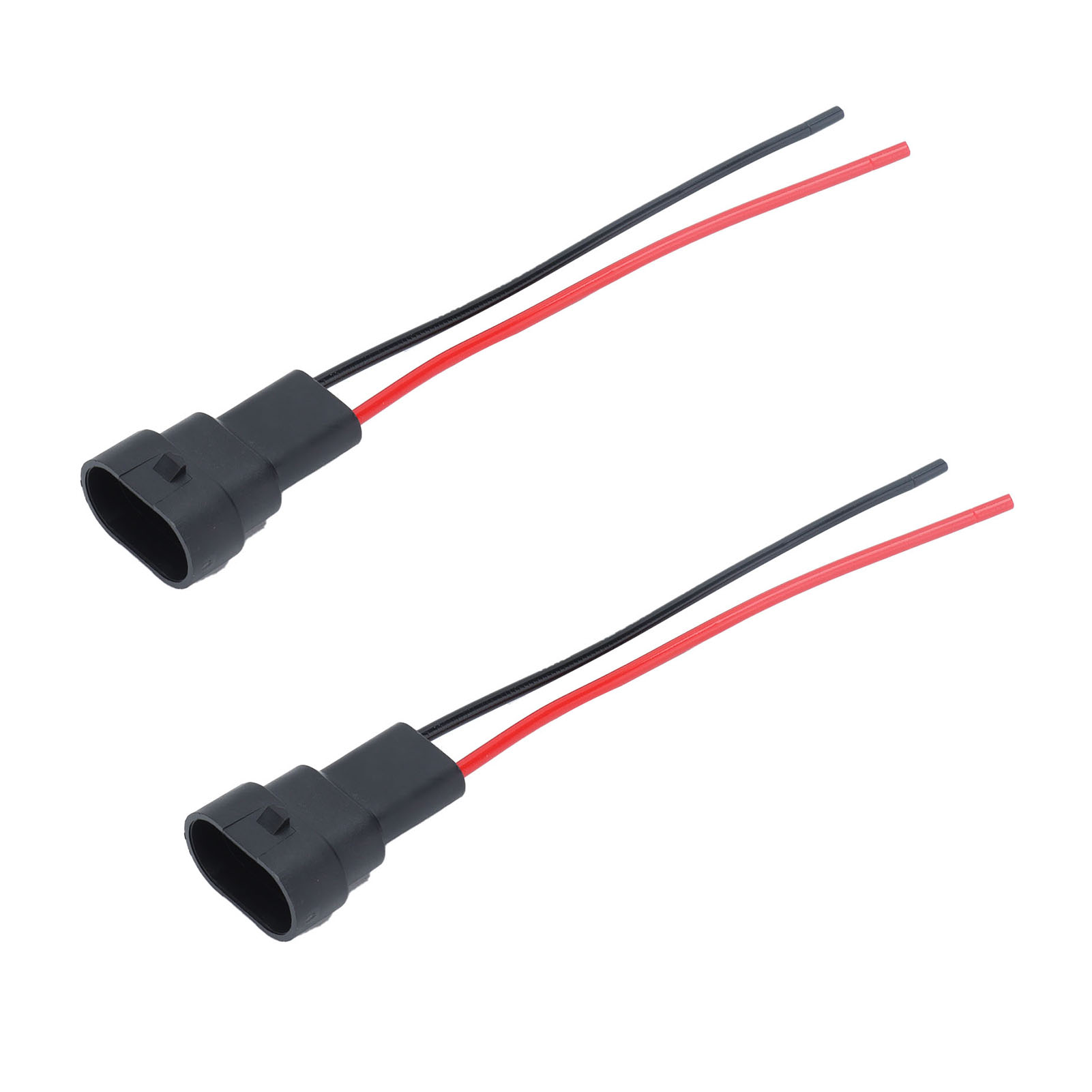 2-teilige Lampenfassung, Kabel Mit Kupferstecker, 12v-kabelbaum Für Led-scheinwerfer Und Nebelscheinwerfer.