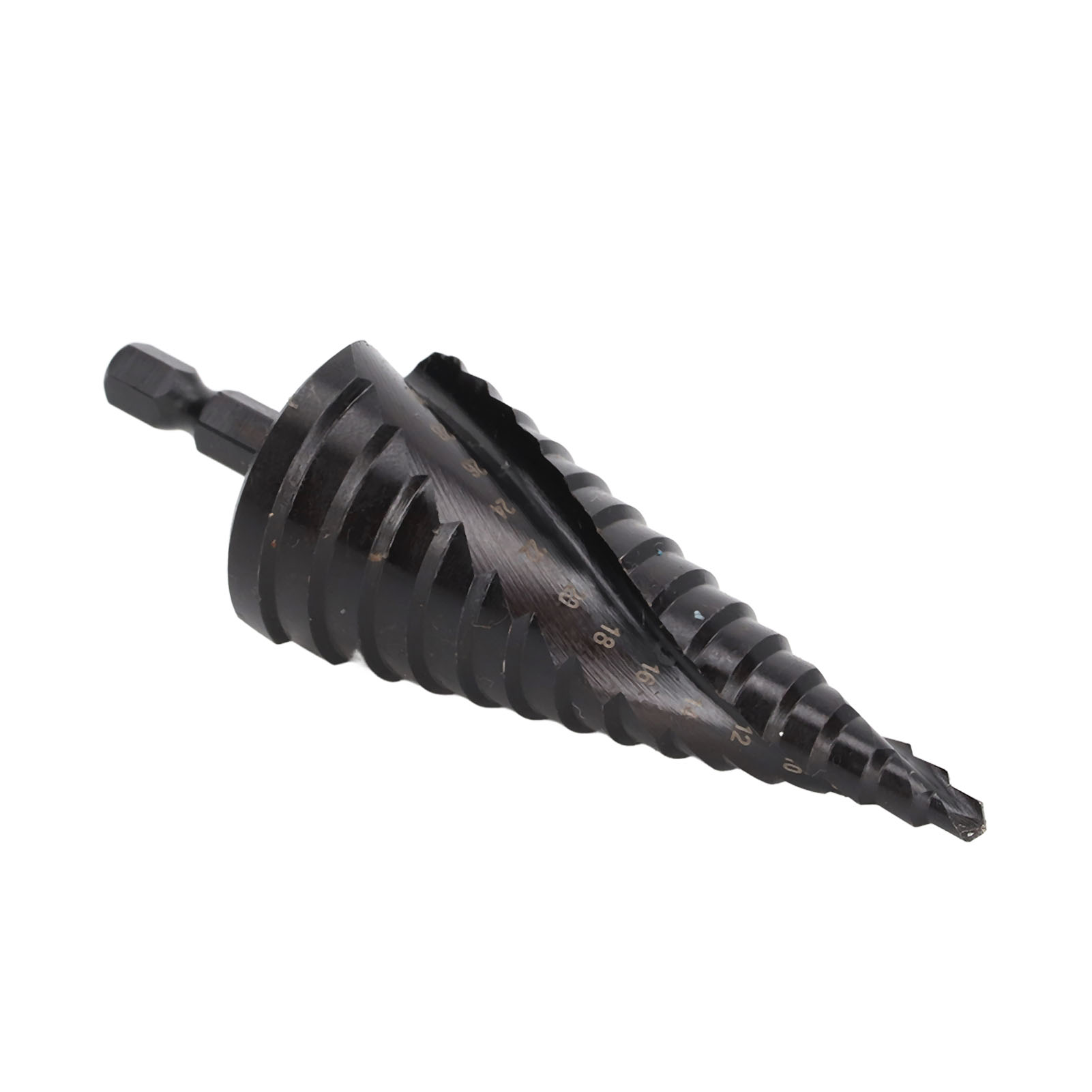 Hss-stufenbohrer, Spiralnut, Kegelreibahle, Sechskantschaft, 15 Geschwindigkeiten, 4–32 Mm, Schwarzmetallwerkzeug