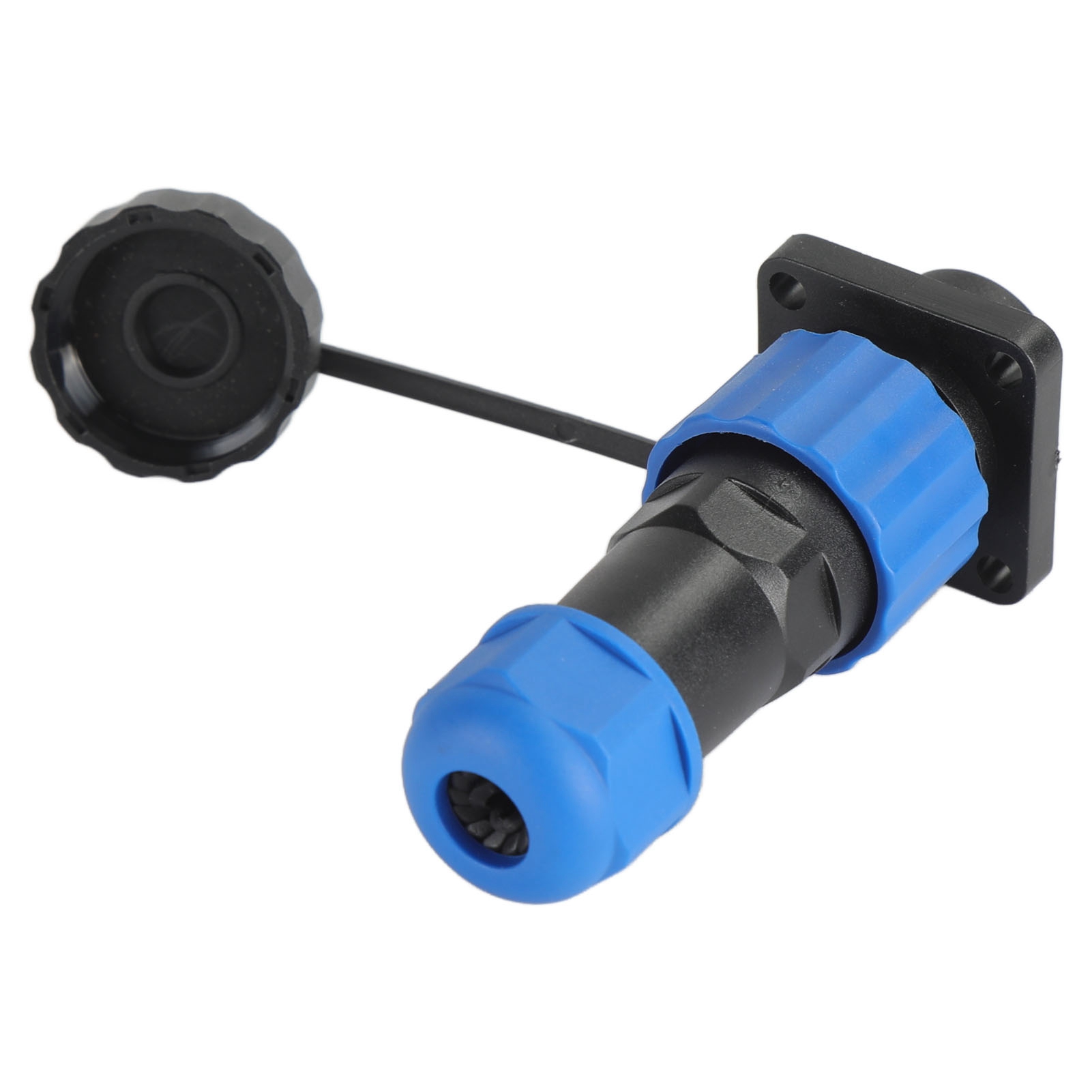 Ip68 Wasserdichter Elektrischer Steckverbinder, Sp168-poliger Luftfahrt-vierkantstecker (250 V, 5 A), Wasserdichter Industrie-anschlussadapter