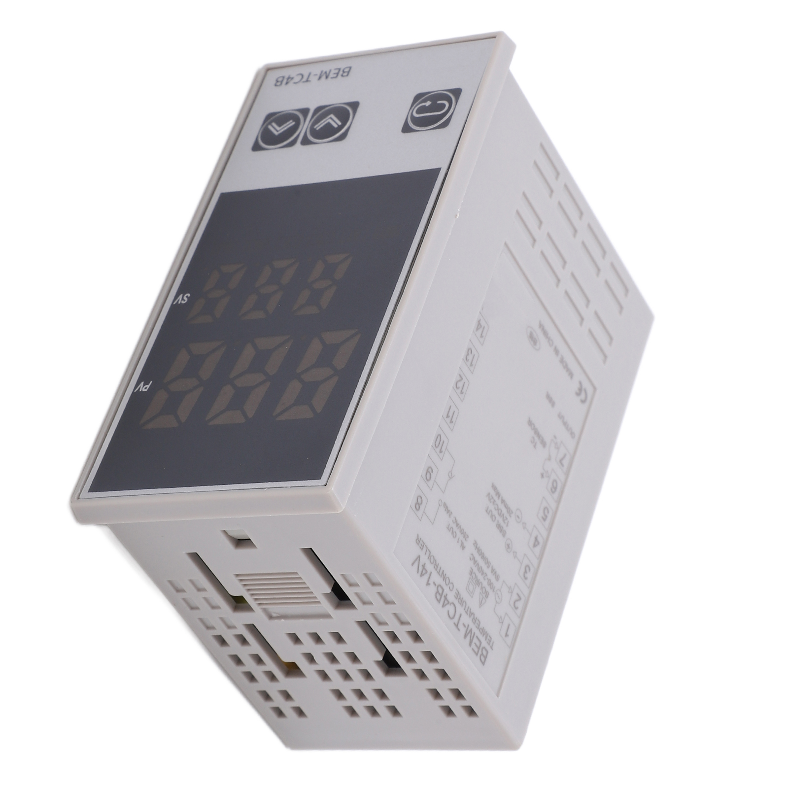 Digitaler Pid-thermostat Mit Alarm Und Schalter Für Motoren Und Geräte 100–240 V Ac, Temperaturregler Bemtc4b14v