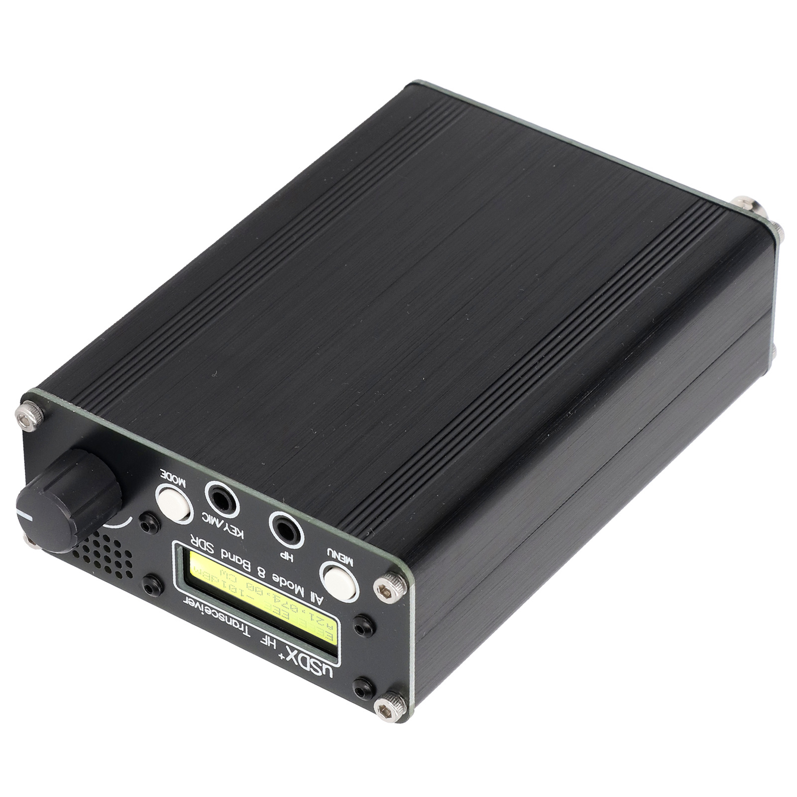 8-band Hf Ssb Qrp Sdr Funktransceiver Mit Lcd-bildschirm, Bnc-anschluss, 100-240v Eu-stecker, Kompakter Transceiver Für Amateurfunker.