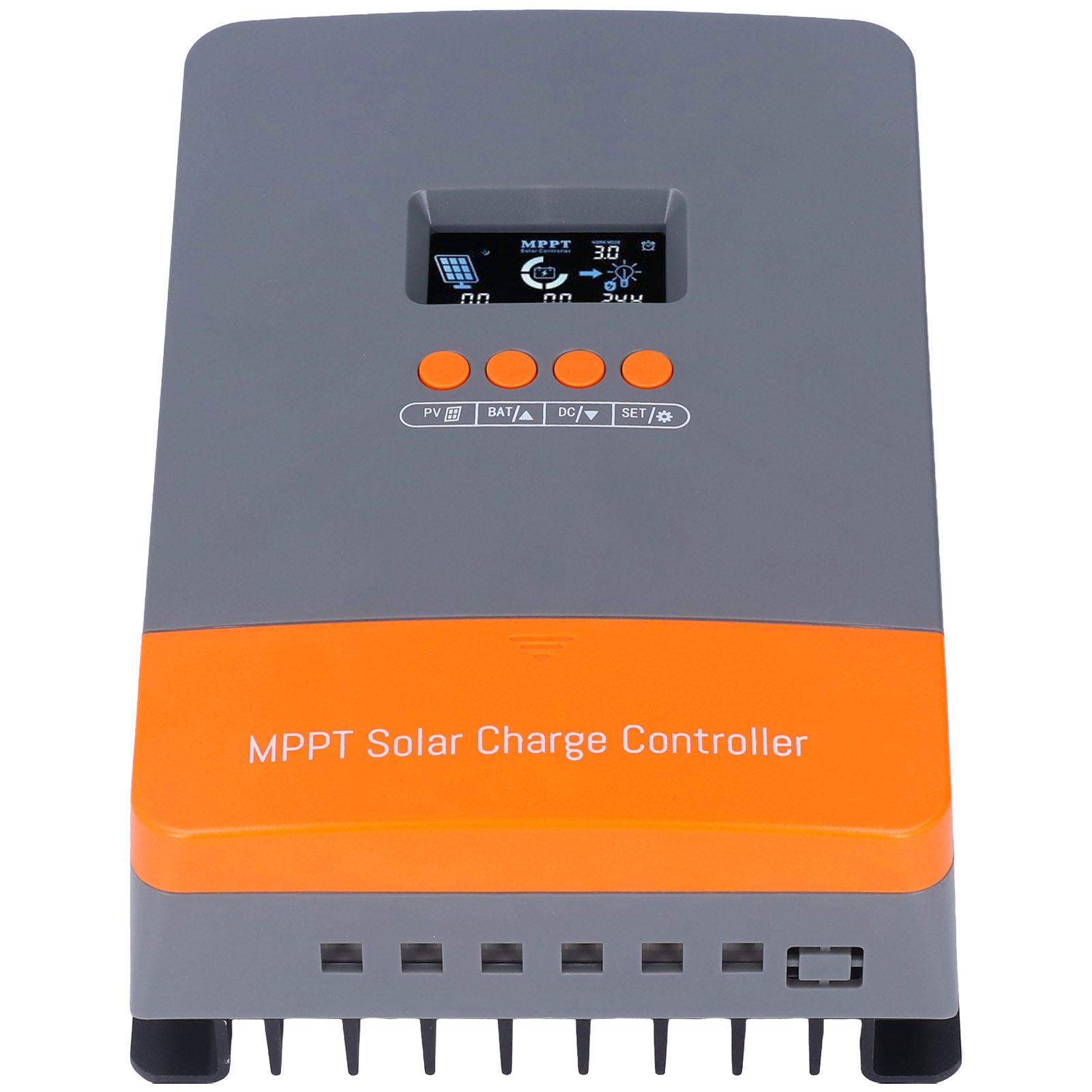 Mppt-o-layer-solarladeregler, Photovoltaik-regler Mit Lcd-bildschirm, Lade- Und Entladegerät Für Solarmodule