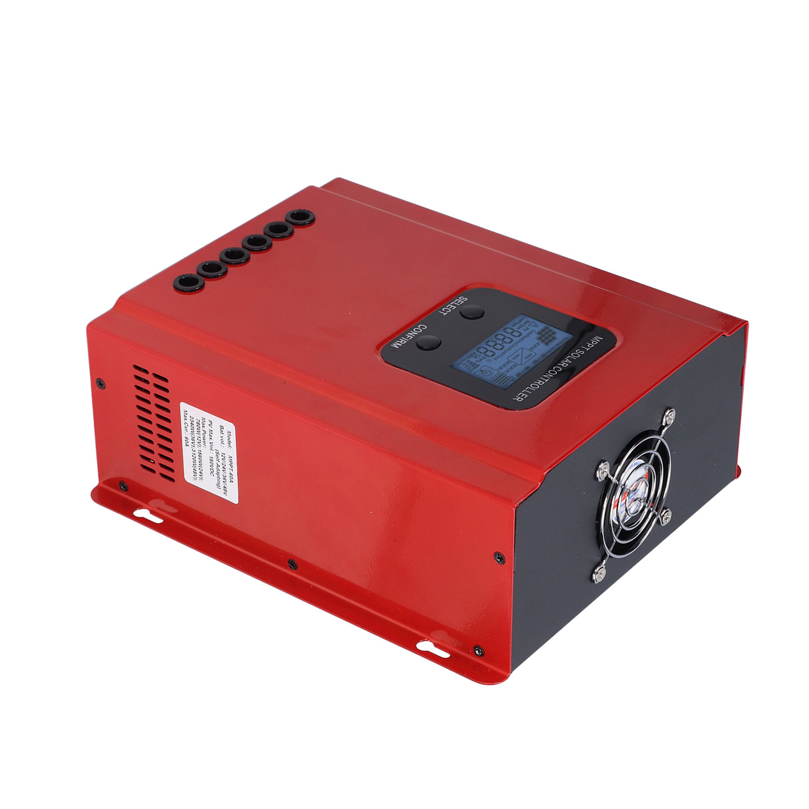 150-v-mppt-solarladeregler, Photovoltaik-laderegler Mit Lcd-display, Spannungsregler Für Solarmodule, 12-v-/24-v-smart-ladegerät