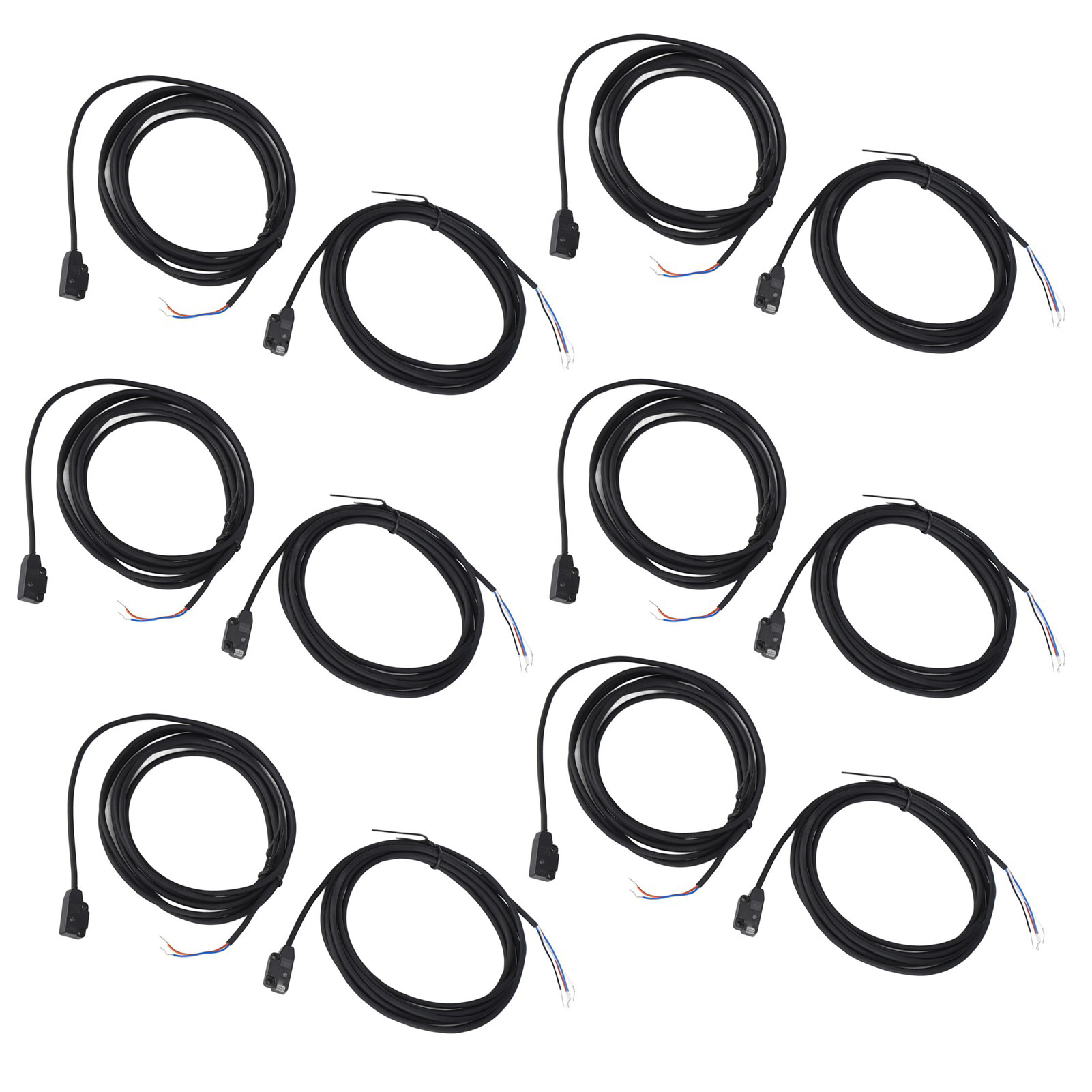 Packung Mit 10 Infrarot-durchgangslichtschranken, Dc10-30v-erkennungsschalter Bem50nkbz, 10-teiliges Set