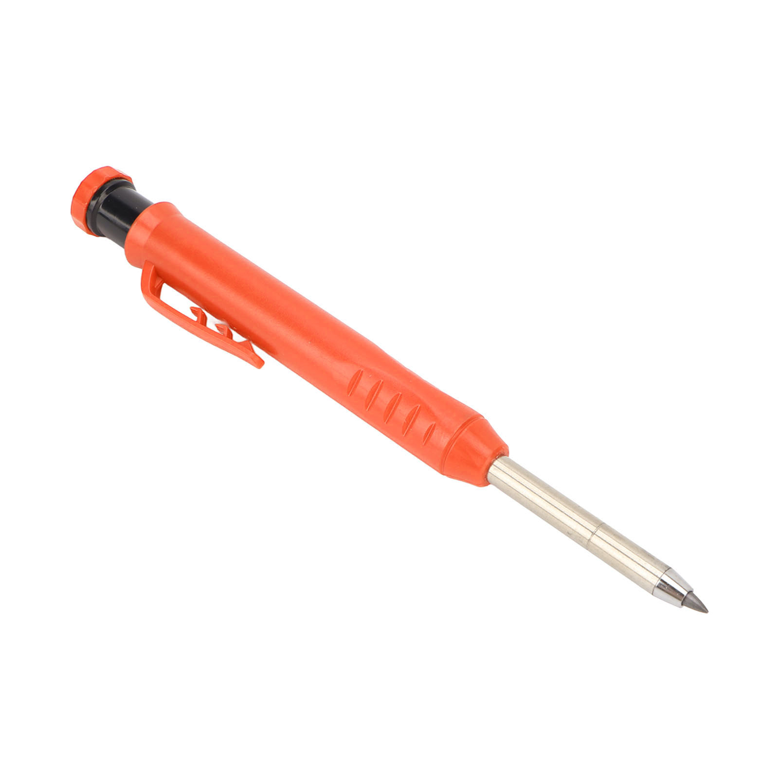 Mechanischer Zimmermannsbleistift Mit Anspitzer, Tieflochbleistift, Zum Markieren Von Metall Und Kunststoff, Orange, Präzisionswerkzeug