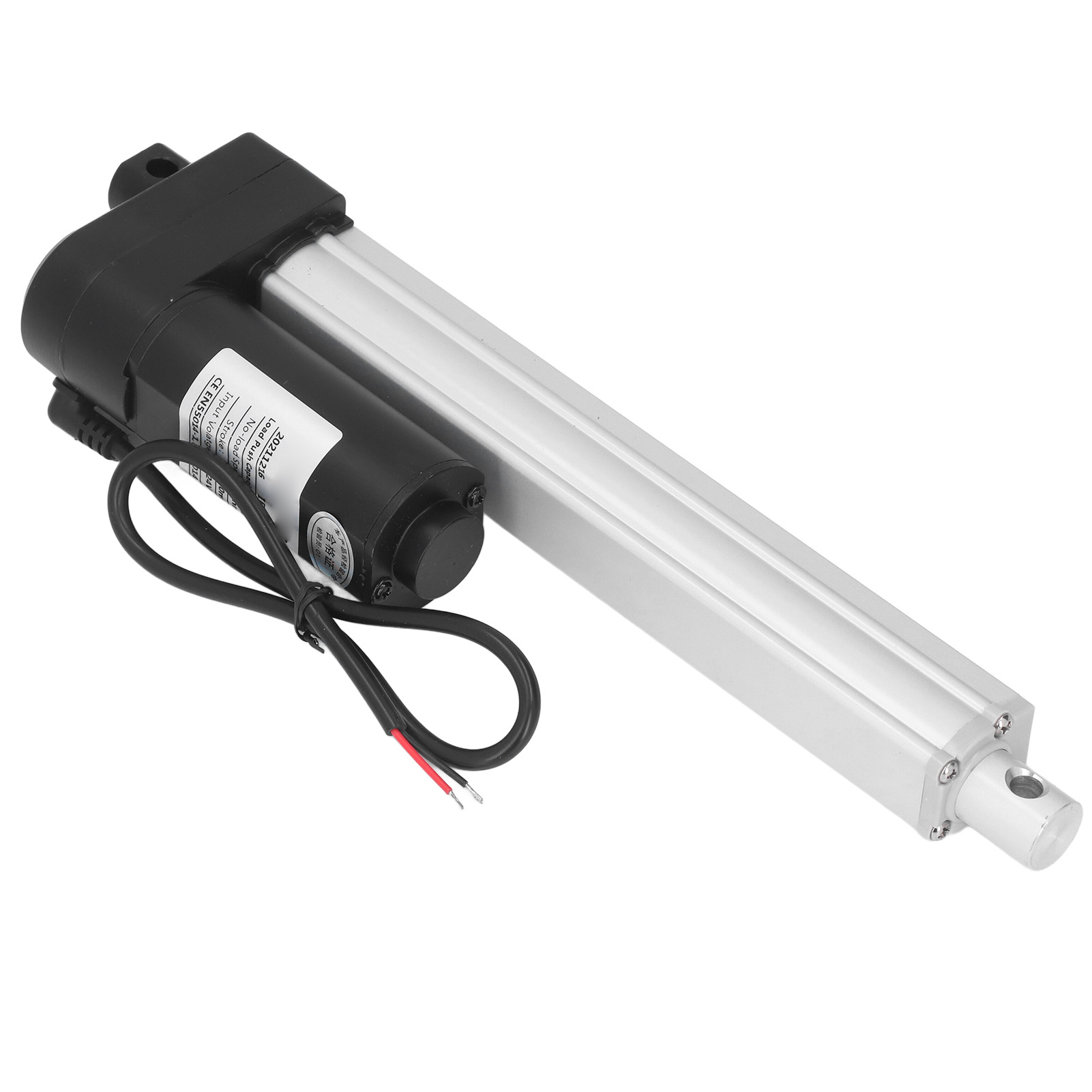 Hochgeschwindigkeits-linearantrieb (1200 N, 200 Mm Hub), Mini-gleichstrommotor (8 Mm), Gabelkopfwelle, 7,9 Zoll Hub