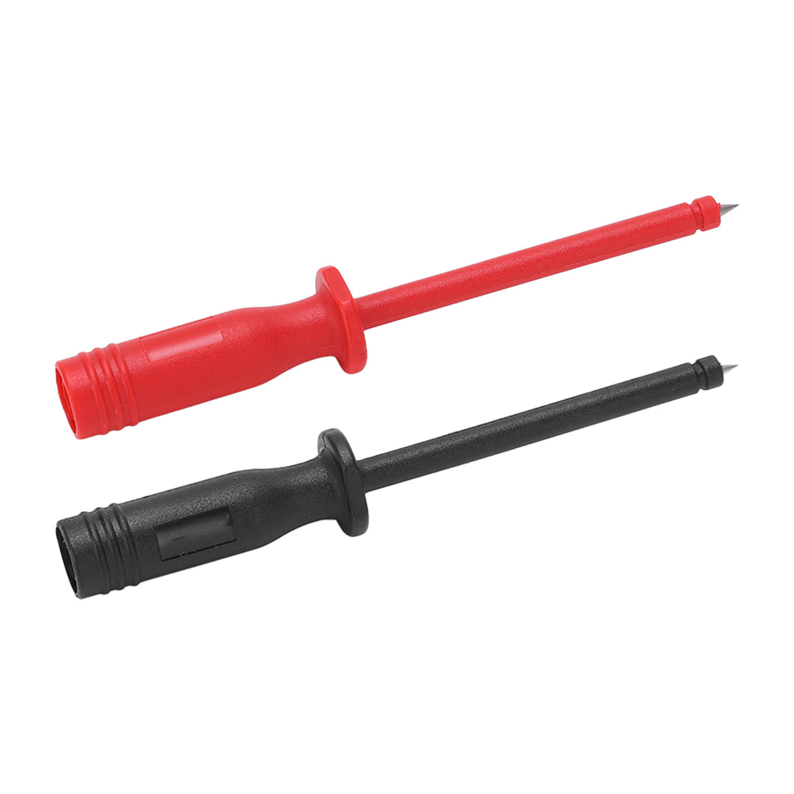 Set Mit 2 J.30016 Prüfspitzen Für Multimeter, Messhaken Mit 4-mm-stecker, Isoliernadel Für Kfz-reparaturen