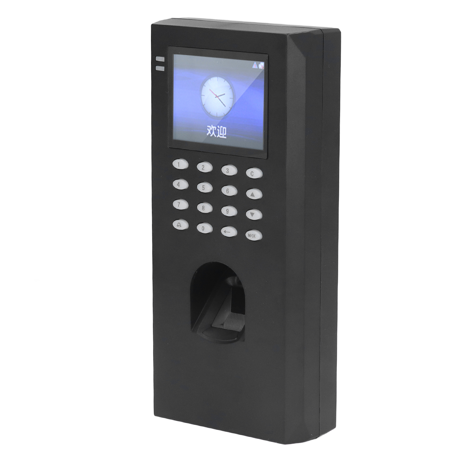 Fingerabdruck- Und Passwort-türzugangskontrollsystem, Zeiterfassungssystem Mit 12v 1,5a Gleichstromversorgung, Eingangssicherheitsgerät, Zutrittsmanagement-kit.