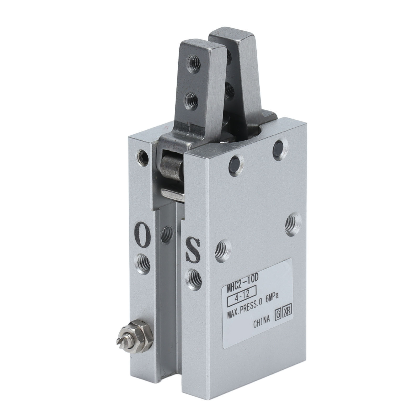 Mhc2-10d Parallelfinger-pneumatikgreifer, Kompaktgreifer Für Smc-roboter, Miniatur-greiferzylinder, Industrielle Anwendung, Parallelbacken, Pneumatischer Aktor, Automatisierungskompatibel.