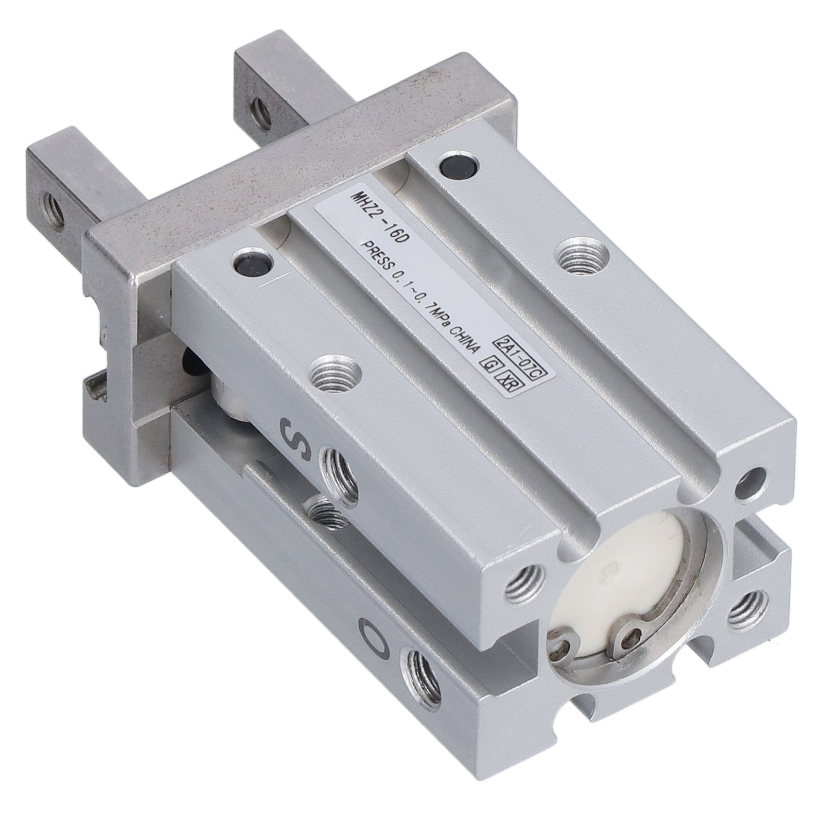 Parallel-doppelwirkungs-pneumatikgreifer Mhz2-16d, Greifzylinder M5-0,8, Kompakter Automatischer Roboterschraubstock, 16 Mm Spannweite