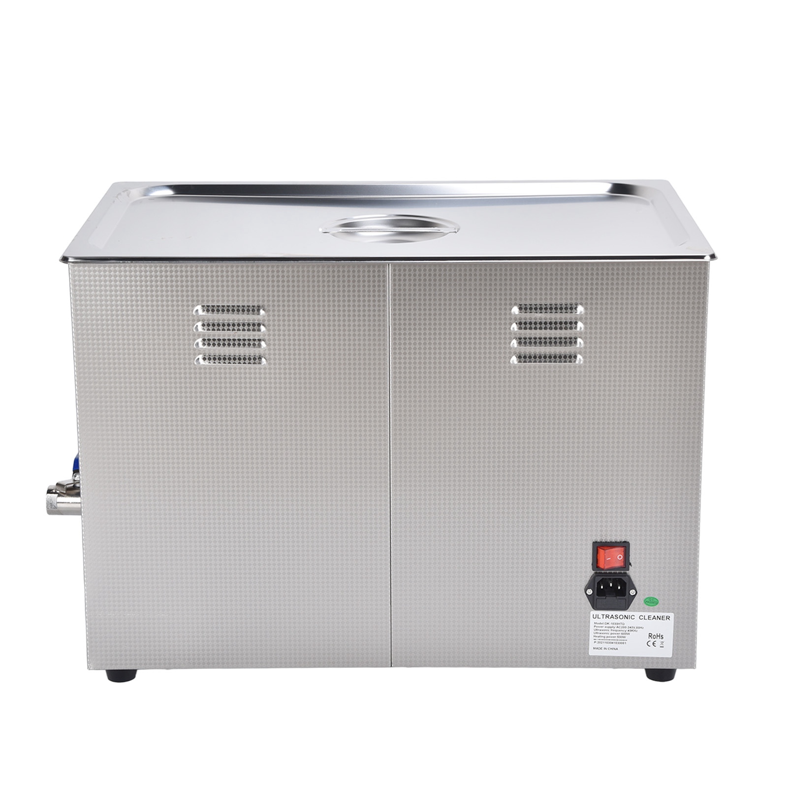 30-liter-ultraschallreiniger (600 W) Mit Großem Ultraschalltank Für Professionelle Reinigung, Timer Dk-1030htdeu, Eu-stecker 200–240 V, 50 Hz