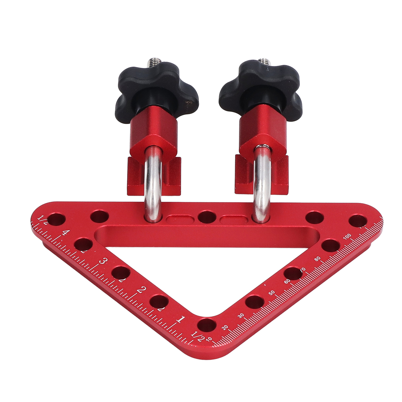 Positionierwinkel Aus Aluminiumlegierung, 45°- Und 90°-winkelklemmen, Zoll Und Metrisch, 10–120 Mm, 2er-set