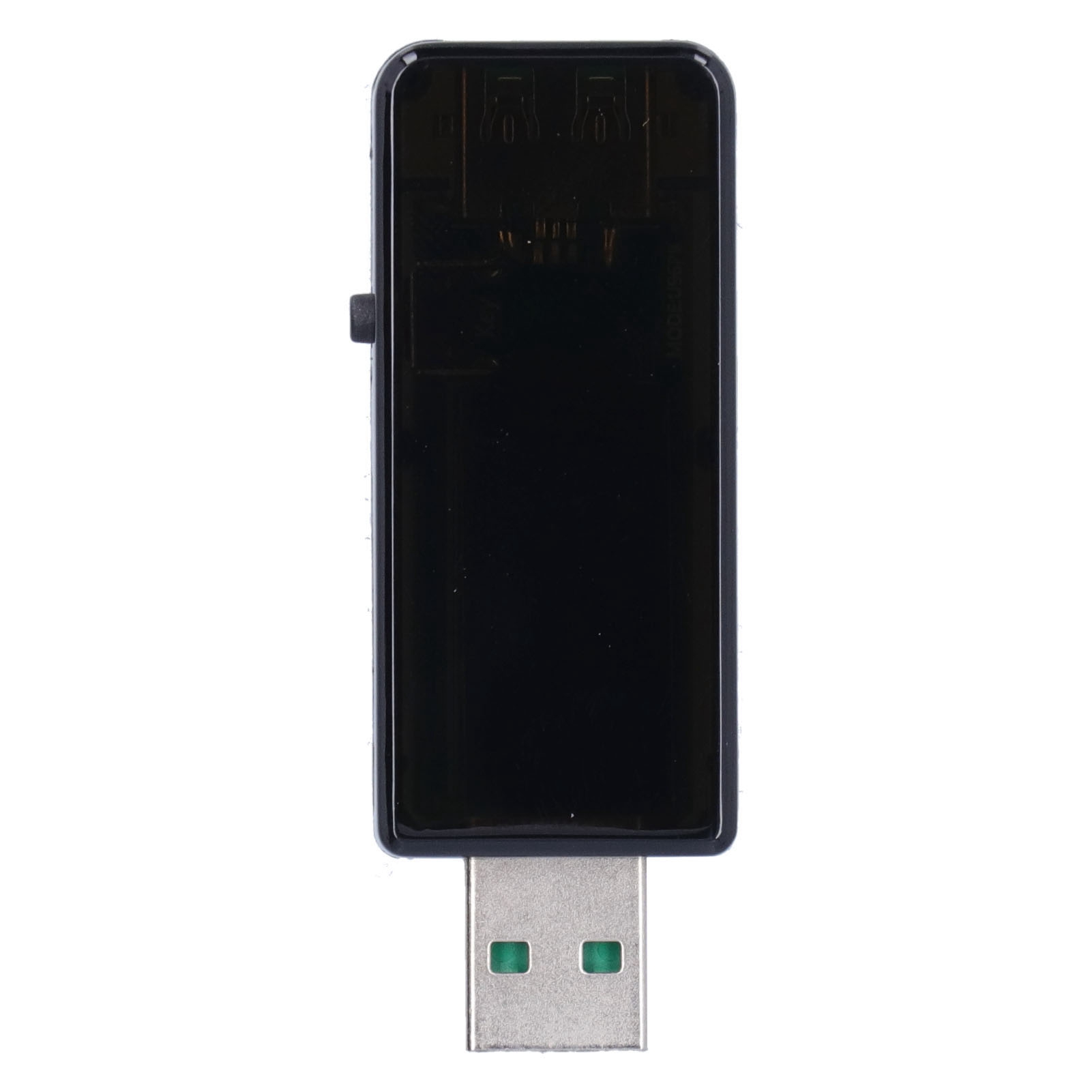 Digitaler Usb-tester Mit Lcd-bildschirm, Voltmeter Und Lastdetektor Für Android, Schwarz, Misst Spannung Und Stromstärke, Genaue Anzeige.