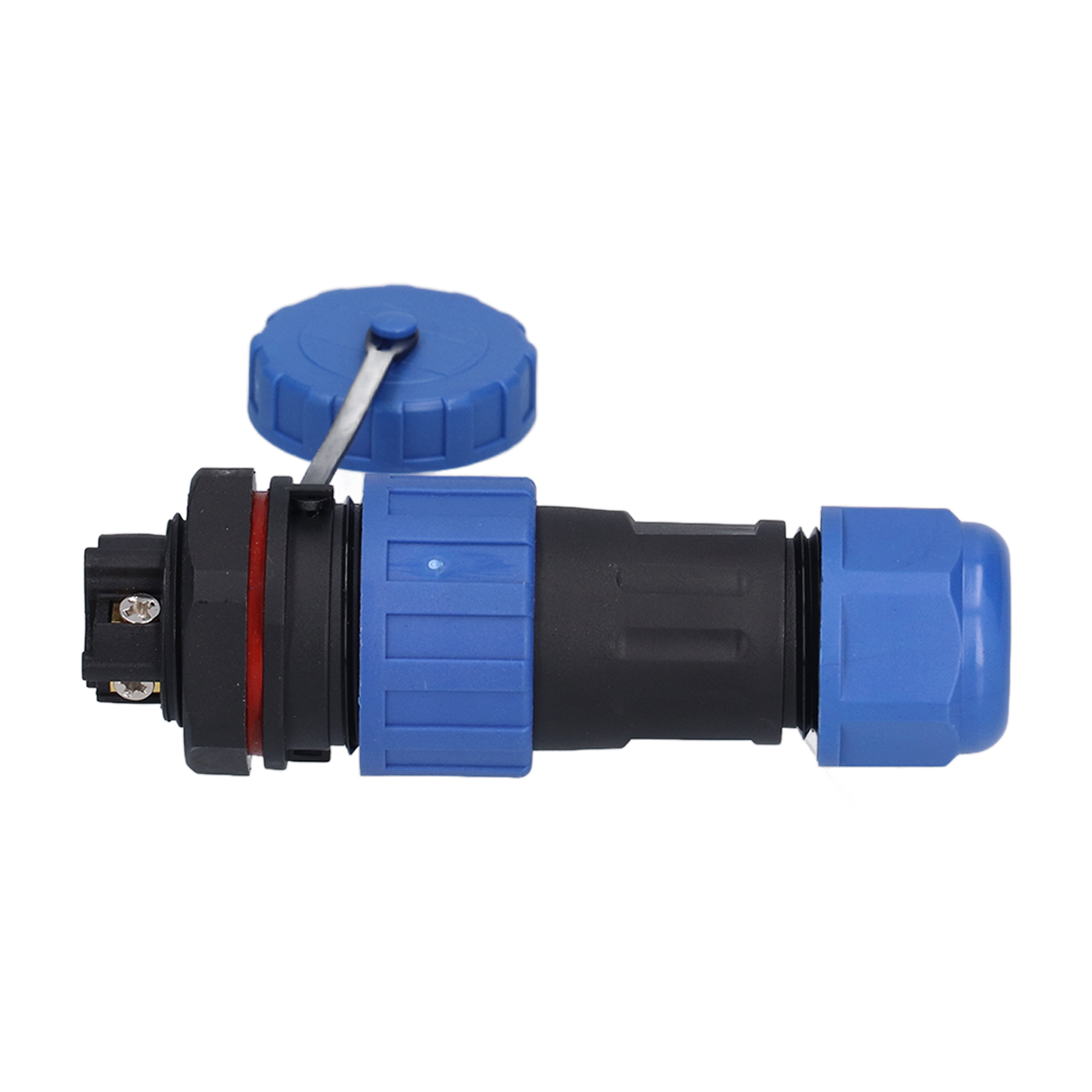 Ip68 Wasserdichte Anschlussmutter, Luftfahrtstecker, 250 V, Elektrischer Stecker Für Kabel, Lp204-polig