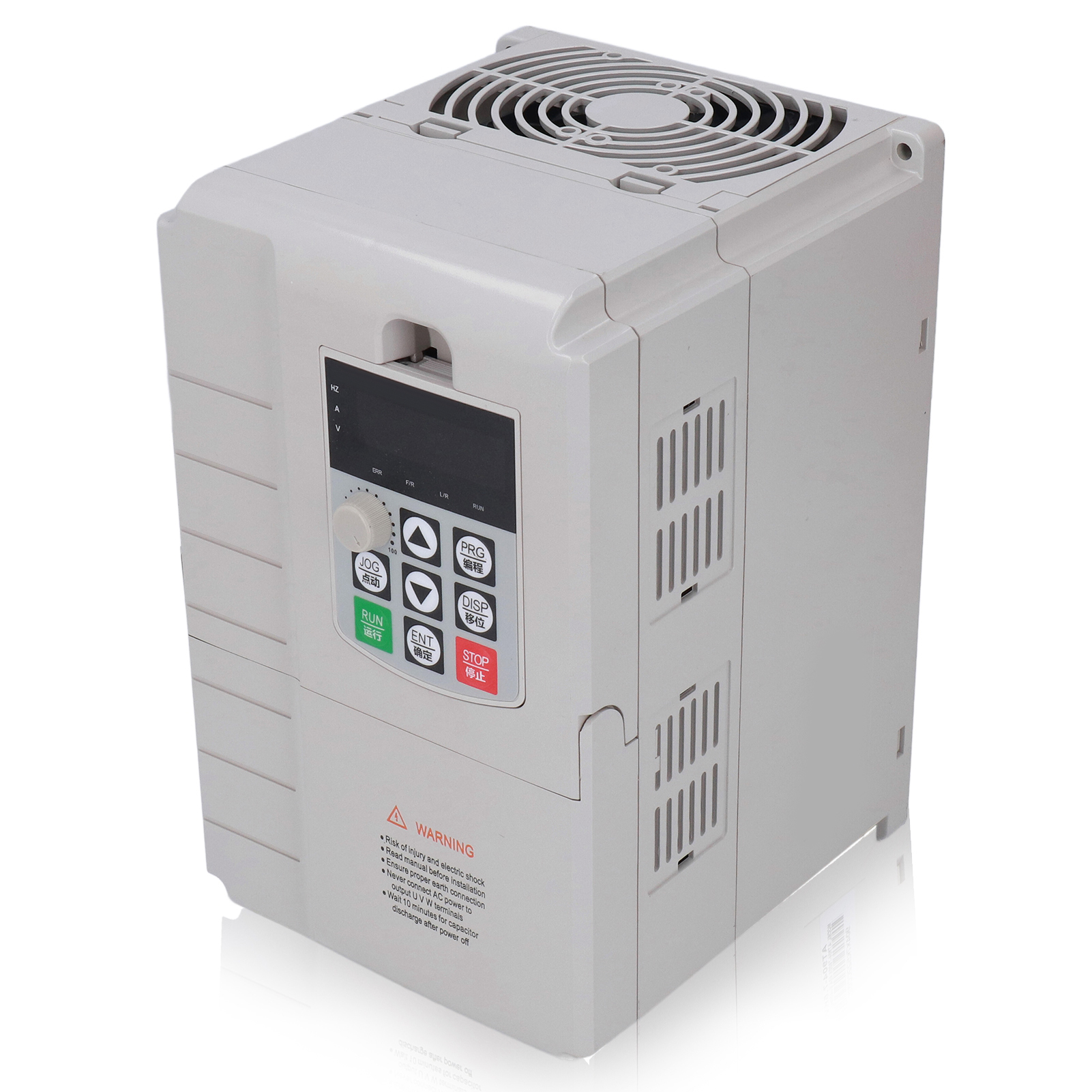 7,5-kw-frequenzumrichter, Motordrehzahlregler, 220-v-einphaseneingang, 380-v-dreiphasenausgang, Industrieumrichter