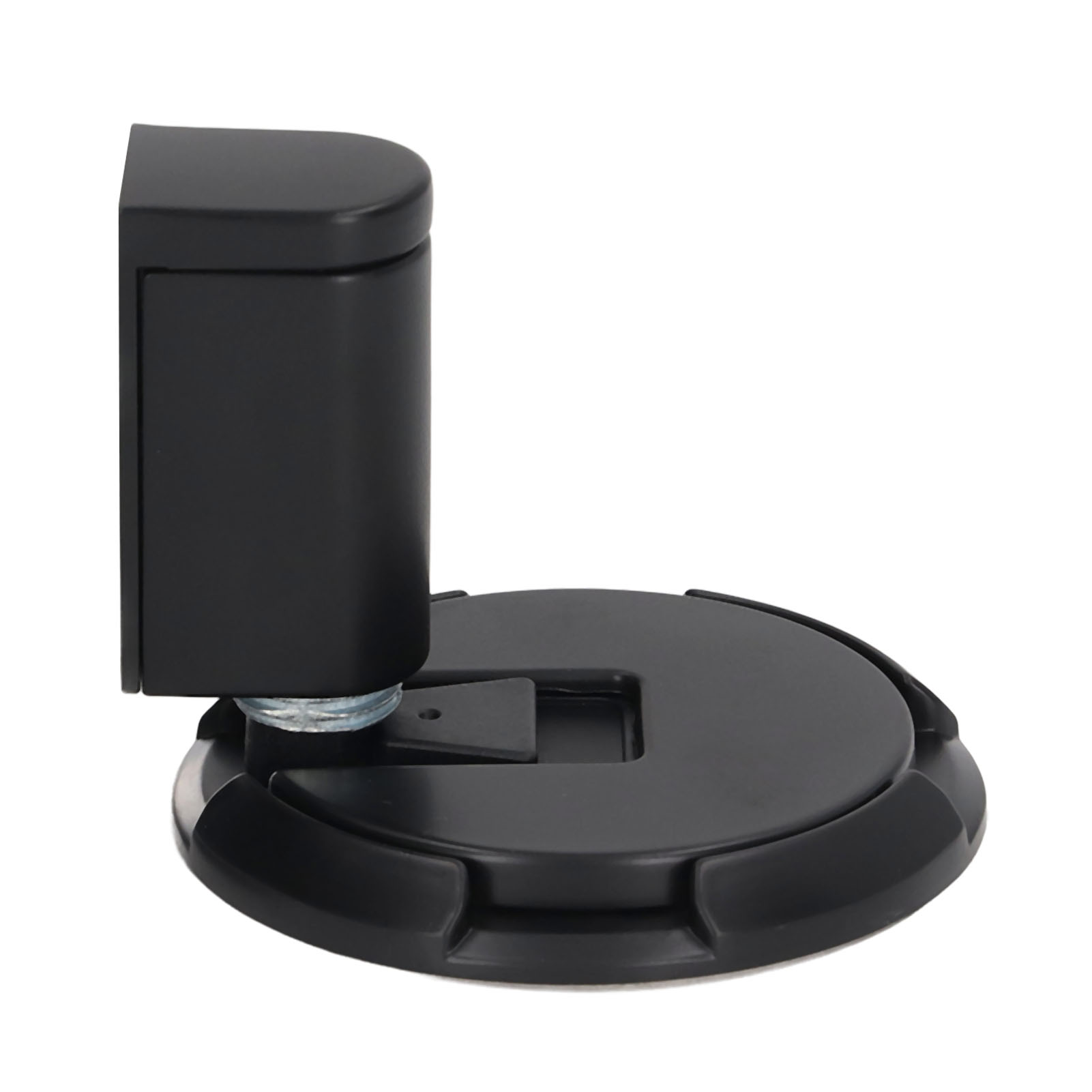 Türstopper Aus Zinklegierung, Mechanischer Stopper Ohne Magnet, Höhenverstellbar, Schwarzer Türstopper