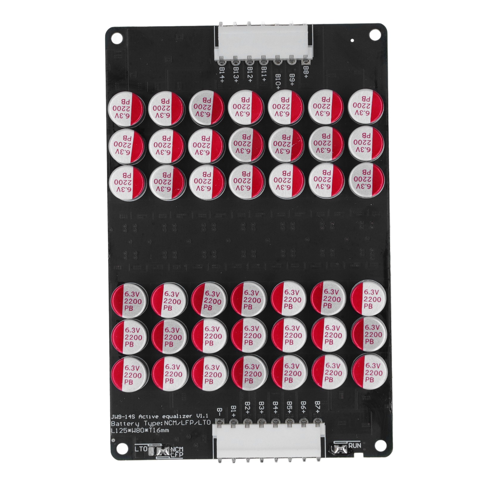 Aktives Lithium-batterie-balancer-modul Für 10-14s Lto Lfp Universal 1,8 V–4,5 V, Spannungsausgleichs-leiterplatte