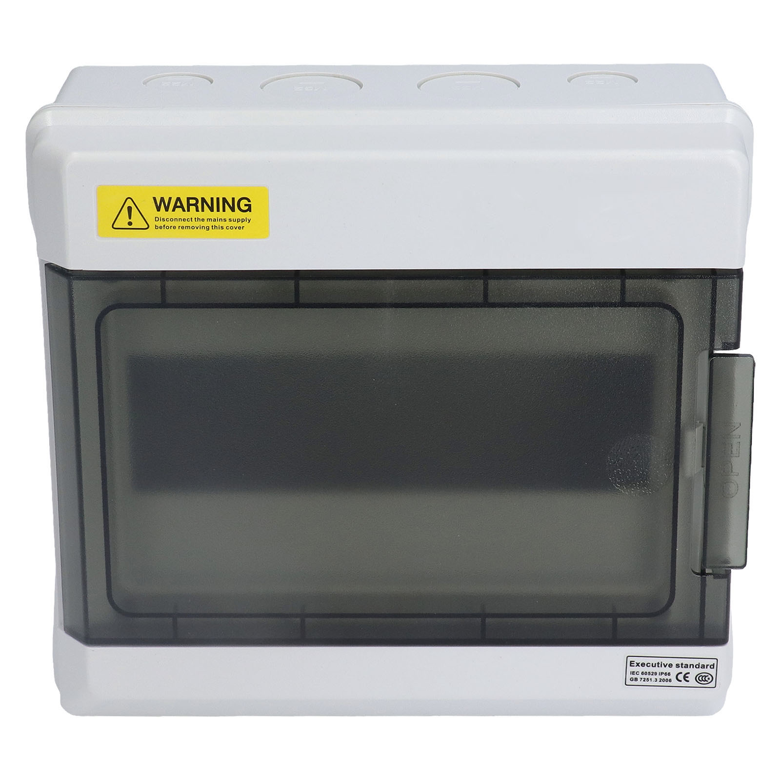 Ip66 Wasserdichter Elektrischer Außenverteilerkasten, Din-schiene, Mcb Sgkj 9 Modul-leistungsschalter, Wasserdichter Anschlusskasten Für Schalttafeln.