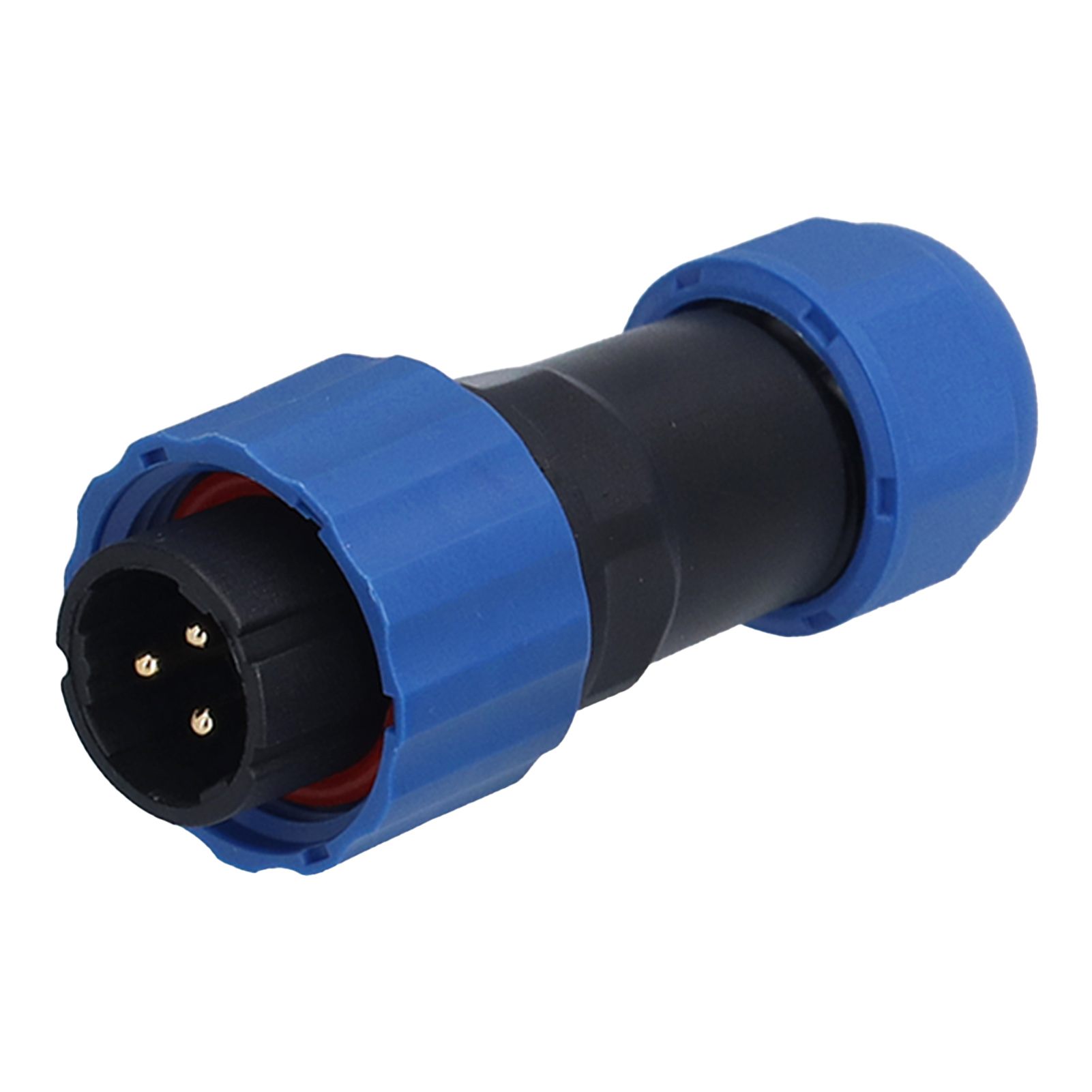 Ip68 Wasserdichter Flugzeugstecker, Sp16 Männlicher Und Weiblicher Flanschstecker, 3-adrig, 380 V, 10 A, Wasserdichte Flanschverschraubung, Paar Industriestecker.
