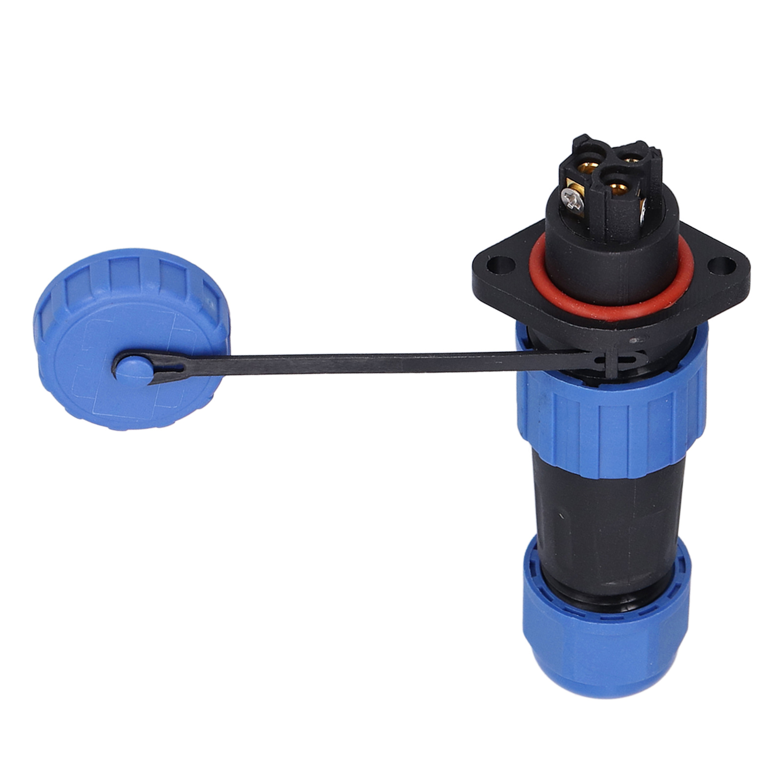 3-poliger Elektrischer Luftfahrtstecker (männlich/weiblich), Ip67 Wasserdicht, 250 V 10 A Netzstecker Für Computer, Paar Robuster Stecker