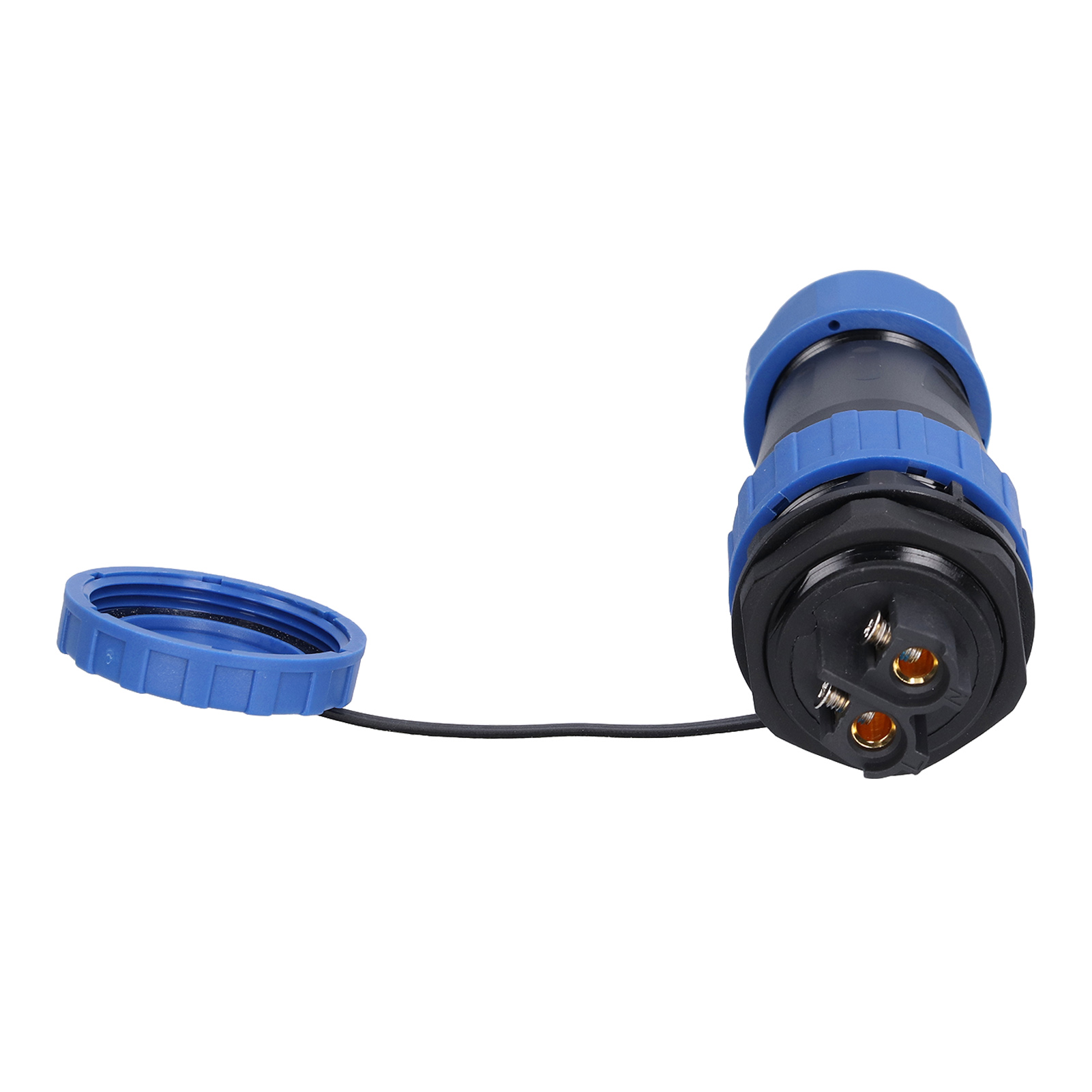 Wasserdichte Anschlussmutter Für Industrielle Elektrische Steckdose, Avionik-adapterstecker 250v 45a Lp282, Befestigungsstift, Wasserdicht.