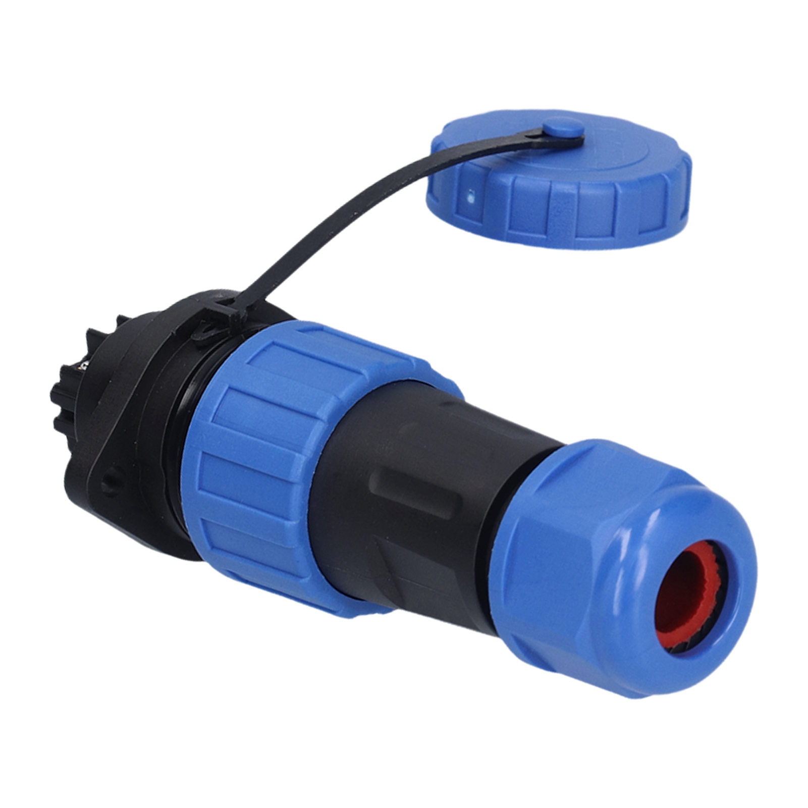 Wasserdichter Flanschstecker Lp20, 6-polig, Stecker Und Buchse, 250 V, Industriestromanschluss Für Die Luftfahrt