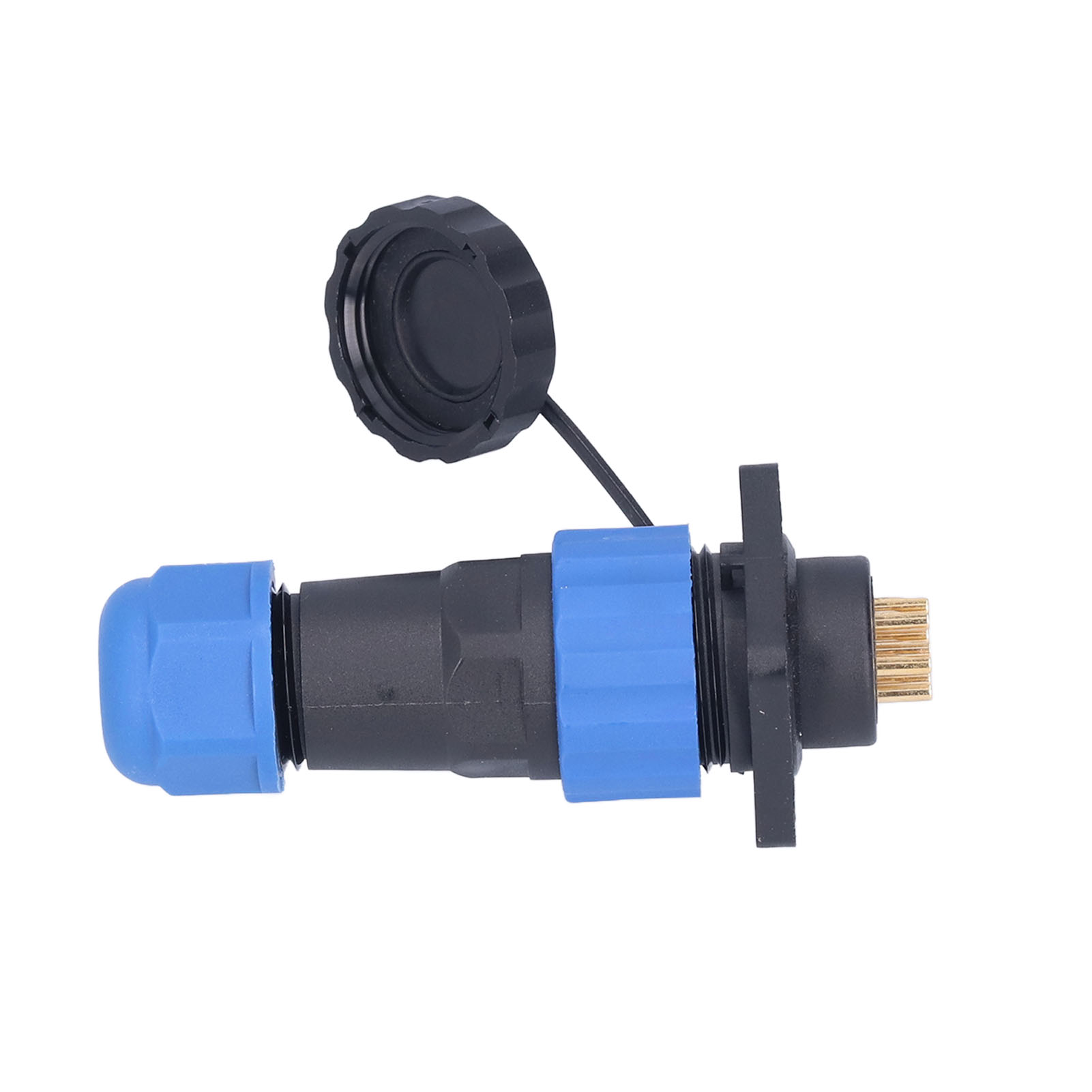 Sp207 3-poliger Wasserdichter Elektrischer Steckverbinder, 380 V Ac Quadratischer Flugzeugstecker, Lötanschlussadapter, Weiblicher/männlicher Steckverbinder Für Industrielle Verkabelung