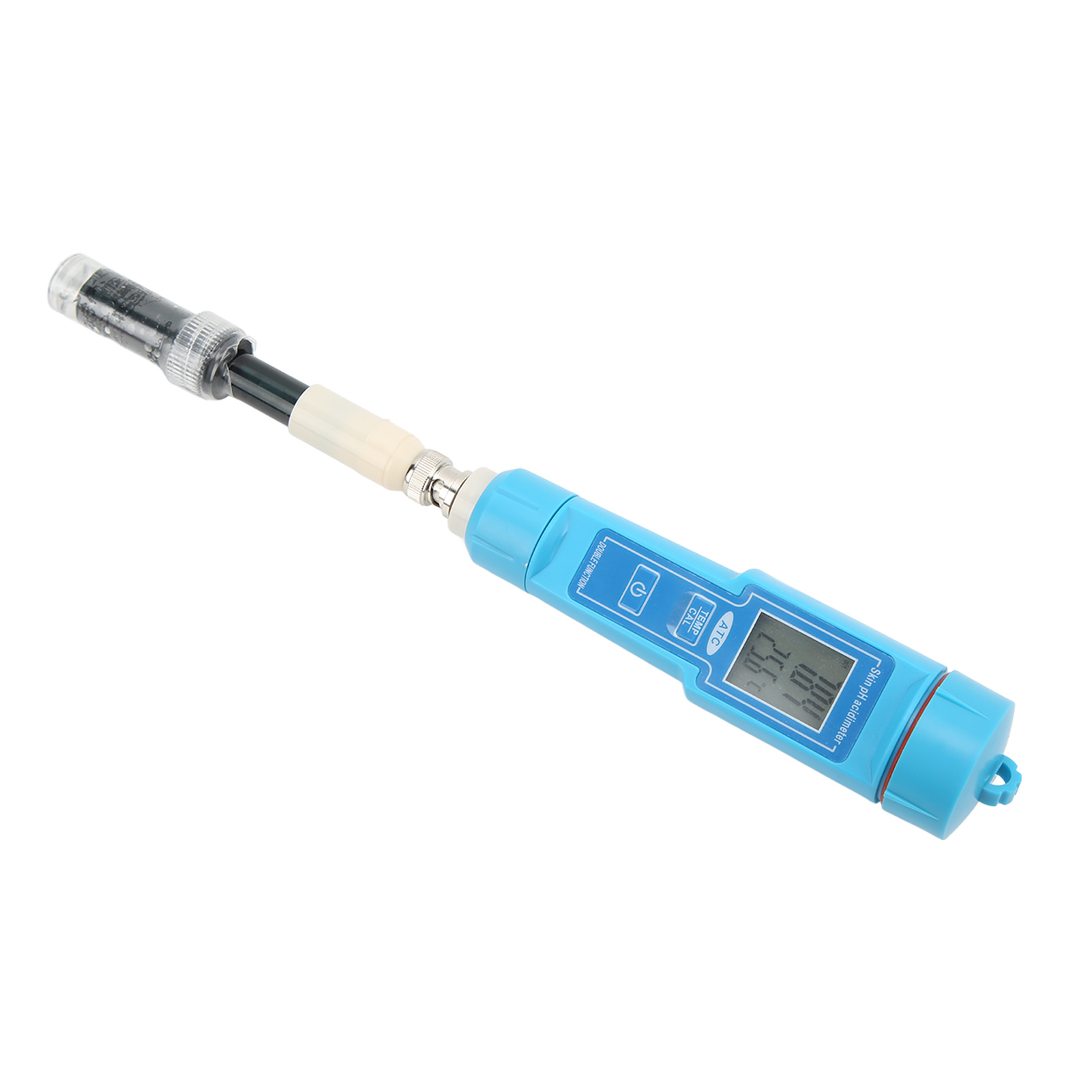 Ow-6118 Digitaler Ph-tester Mit Thermometer, Tragbarem Temperaturmessgerät, Inklusive Tragetasche, Für Leitungswasser, Aquarien Und Landwirtschaft