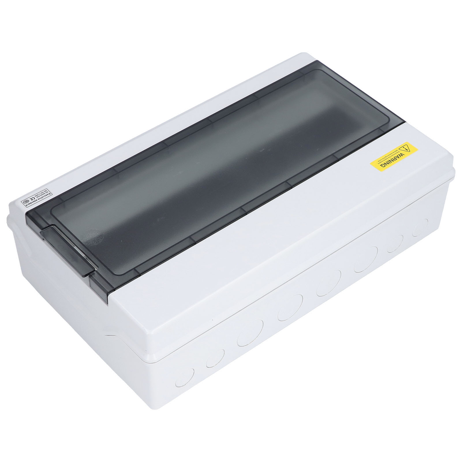 Ip66 Wasserdichter Verteilerkasten, 18 Module, Din-schiene, Außenbereich, Transparent, Anschlussdose, Schutz