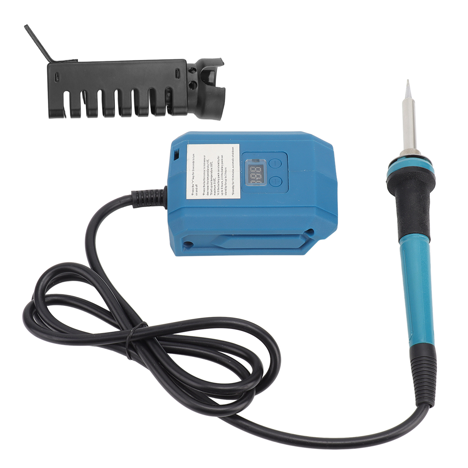 20v Wiederaufladbarer Lötkolben, Schnelles Aufheizen 300-510°c, Digitalanzeige, Kabelloses Lötset Mit Station, Tragbares Elektrowerkzeug.