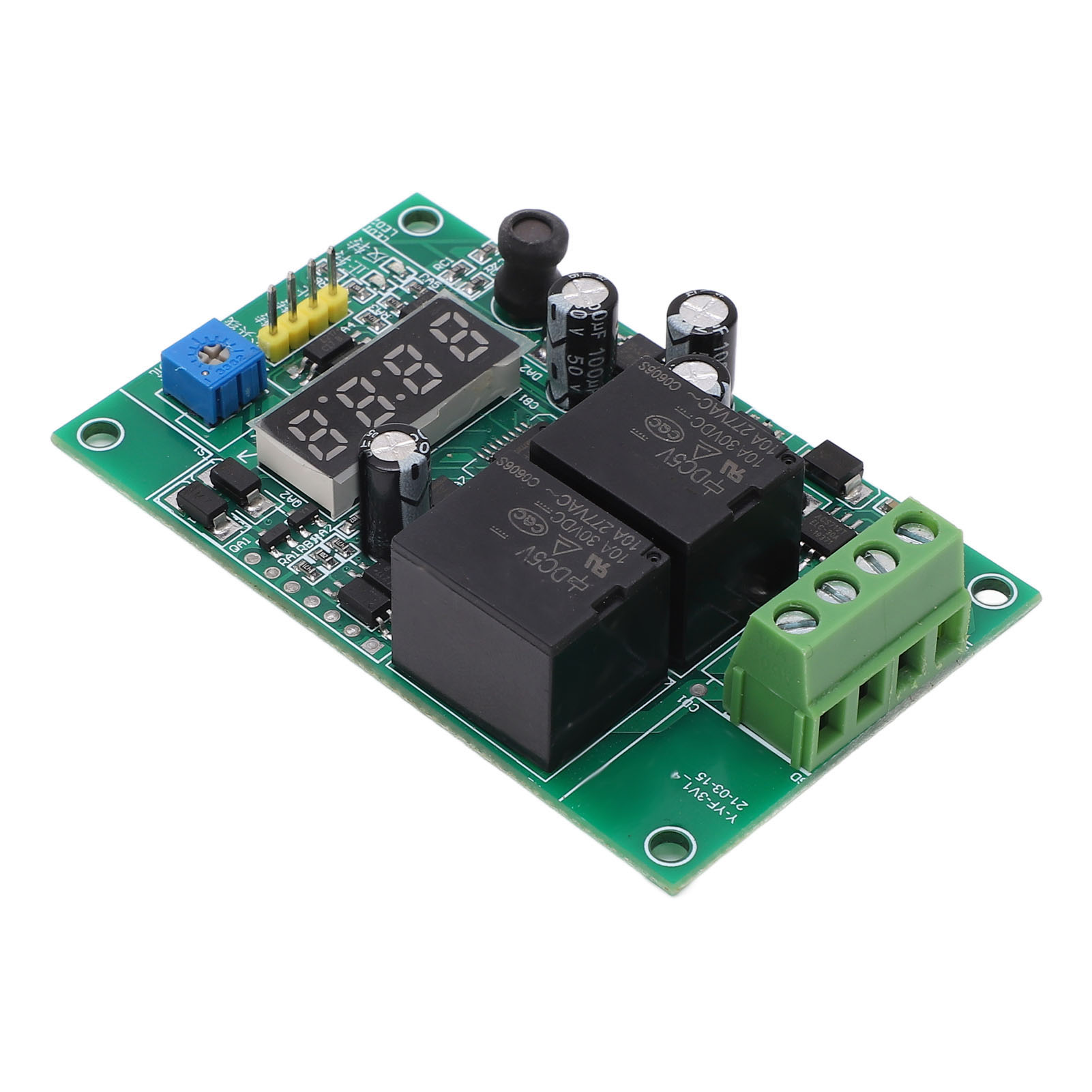 12v 24v Relaismodul Mit Fernbedienung, Digitalanzeige, Motor- Und Ventilsteuerung, Fernbedienungsplatine.