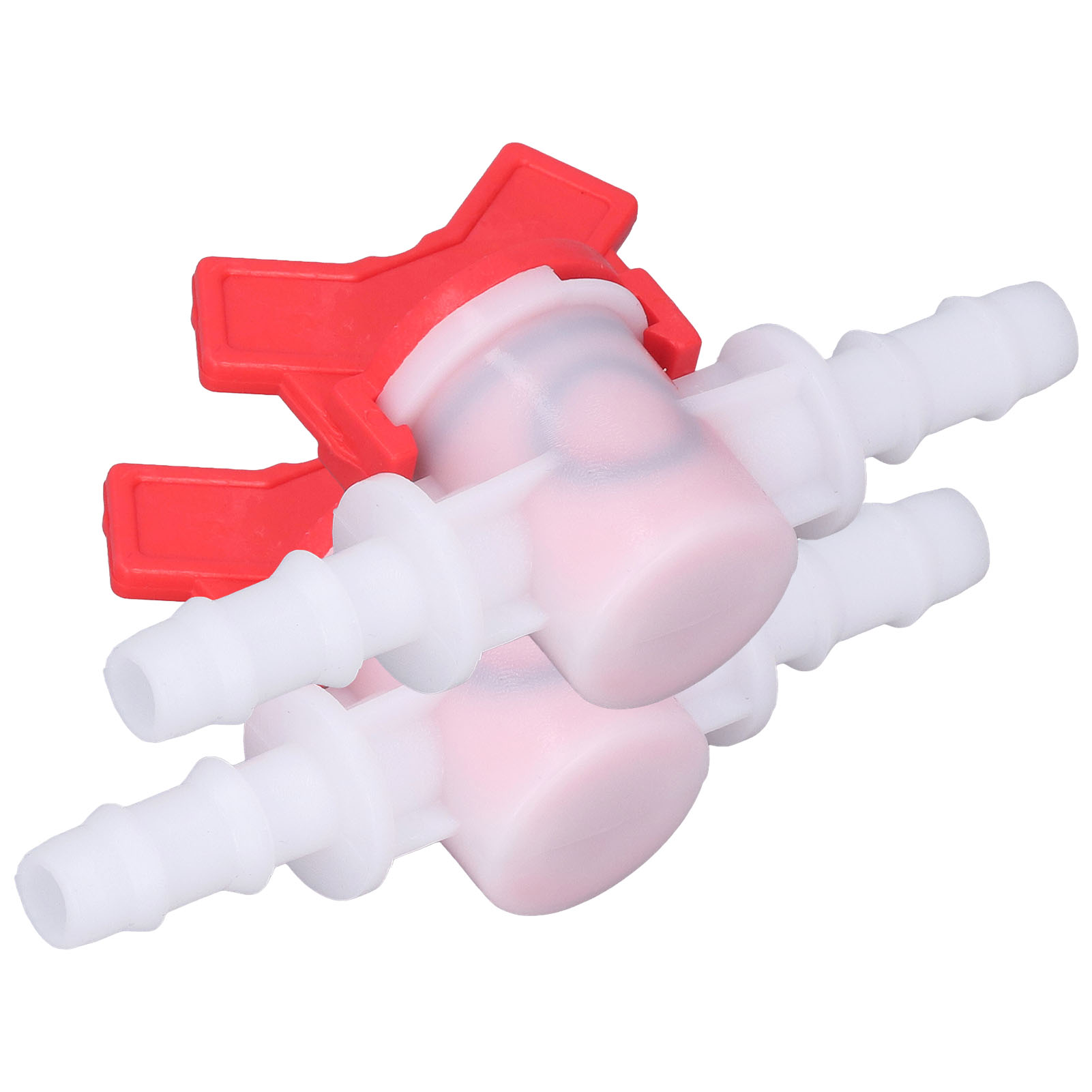 Zweiteiliges Wasserabsperrventil, 10-mm-abs-durchflussregler, Steuerventil-set Mit Schalter, Sanitärzubehör, 0,39 Zoll