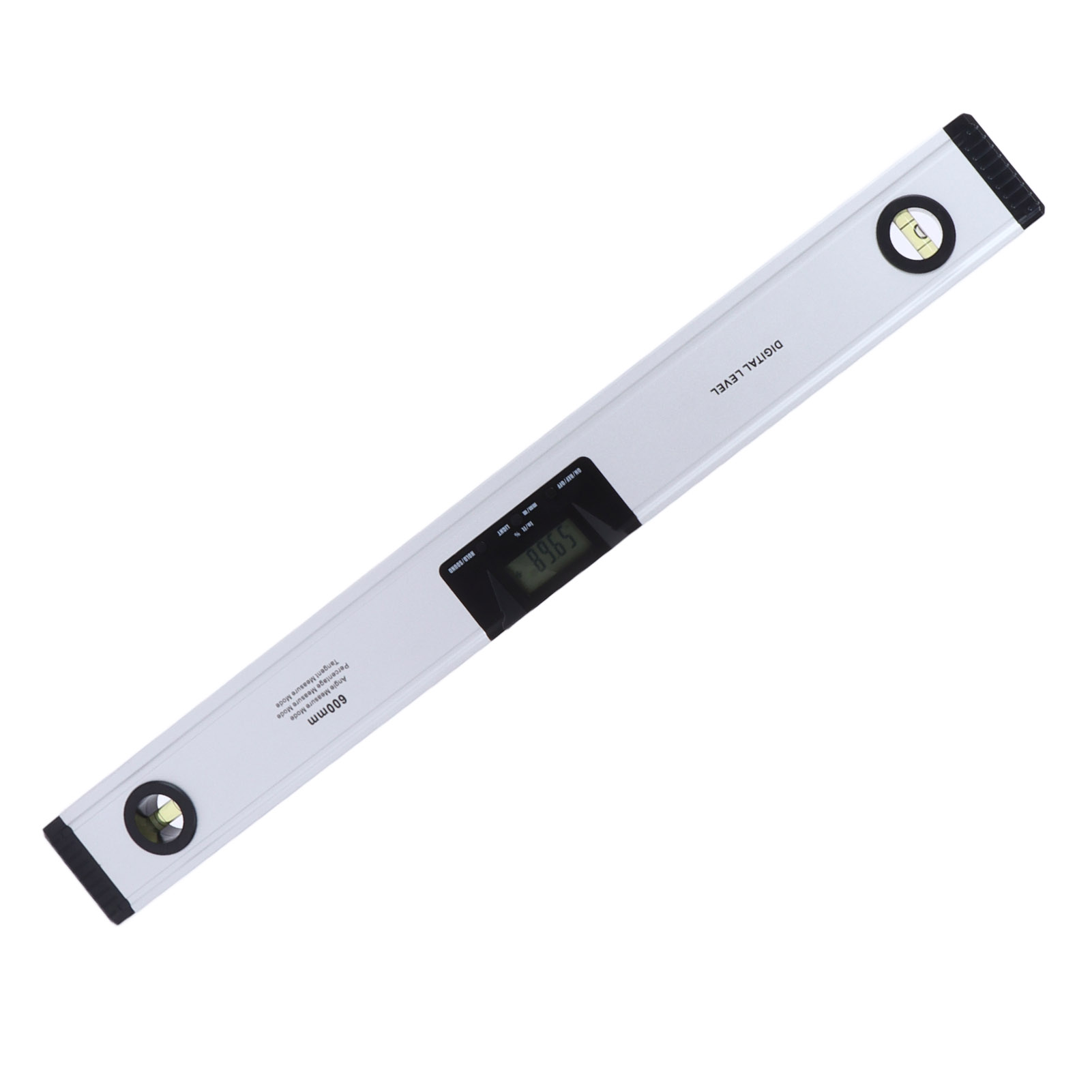 Shsiwi 600-mm-magnet-digitalwasserwaage, Hohe Genauigkeit, Hintergrundbeleuchtetes Lcd-display, Robustes Aluminiumgehäuse, Industrielles Messwerkzeug