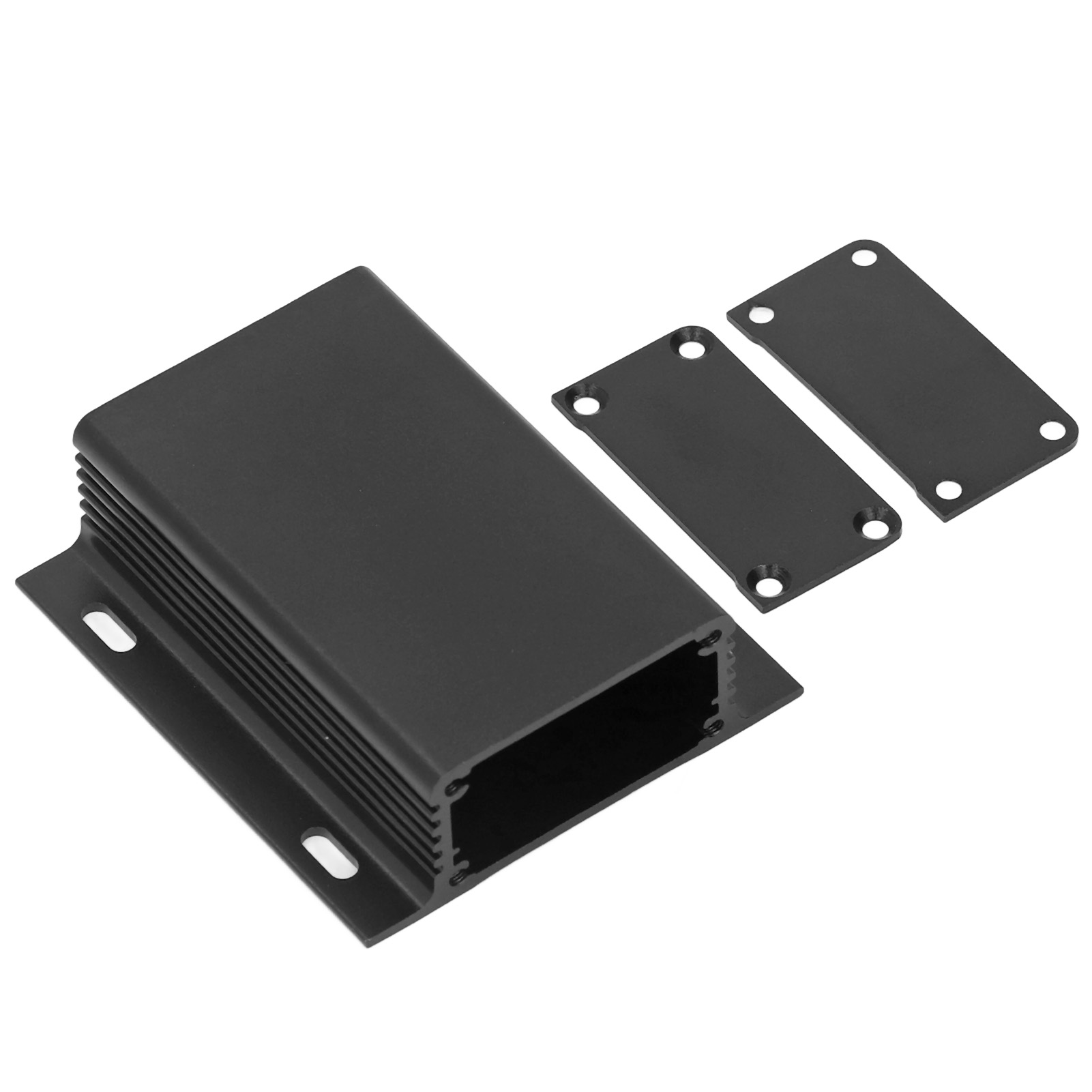 Wasserdichte Aluminium-anschlussdose 25x71x80mm, Schwarze Elektrobox, Integrierte Anschlussdose Für Den Außenbereich.