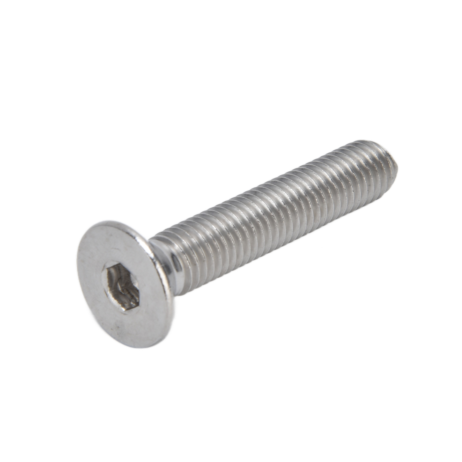 Packung Mit 30 M10x55 Sechskant-senkschrauben, A2 304 Edelstahl, 10 Mm Innensechskant-hohlschrauben, Hochbelastbare Industriebefestigungselemente
