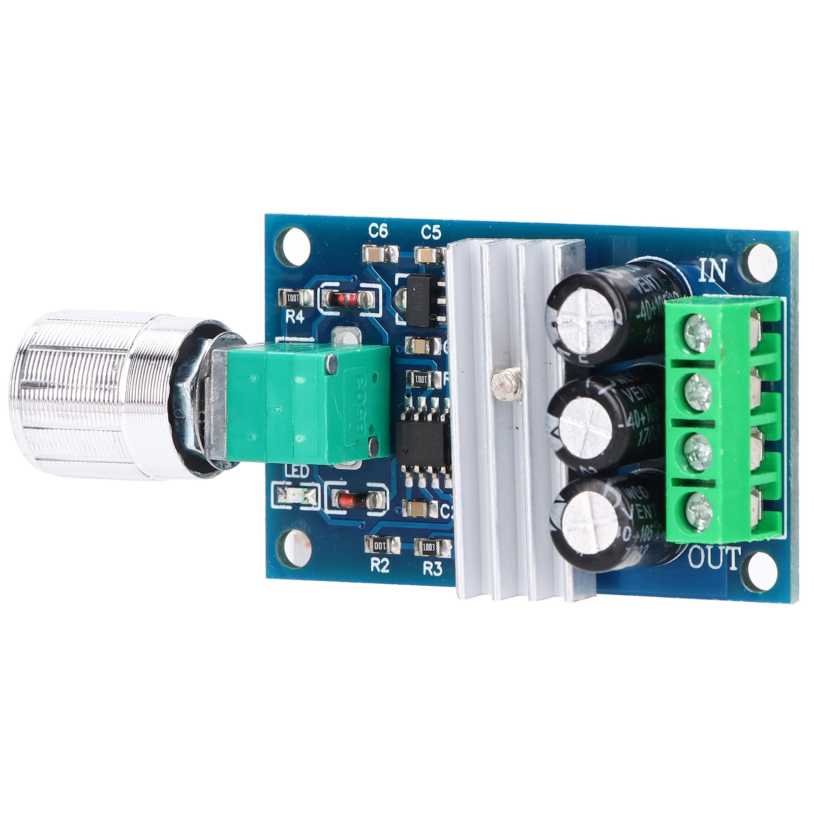 Konvolut Von 2 Pwm-motordrehzahlreglern, Dc 6v-28v 3a, Schaltmodul