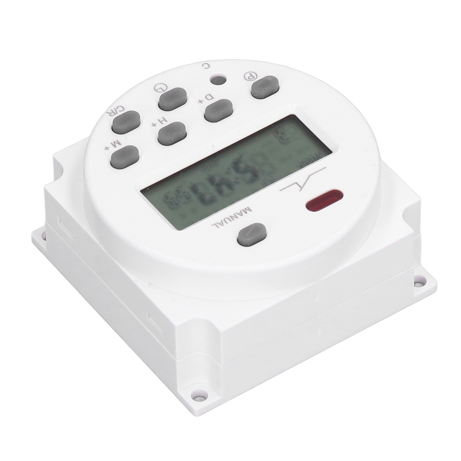 Programmierbarer Elektronischer Timer Mit Lcd-display, Relais, Digitaltimer, 16 Ein-/ausschaltzyklen, Cn101a, 12 V Dc-steuerschalter
