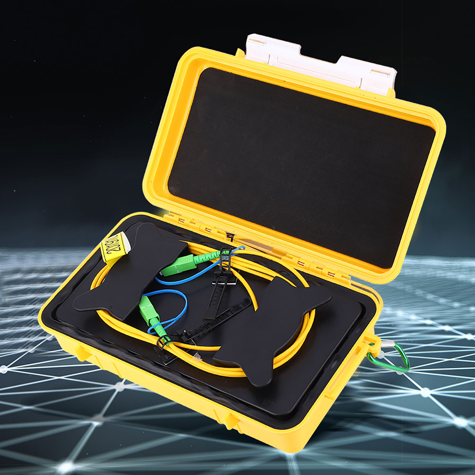 Glasfaser-testkabel-verlängerungskabel Otdr-startkabel Singlemode-box 2000 Meter
