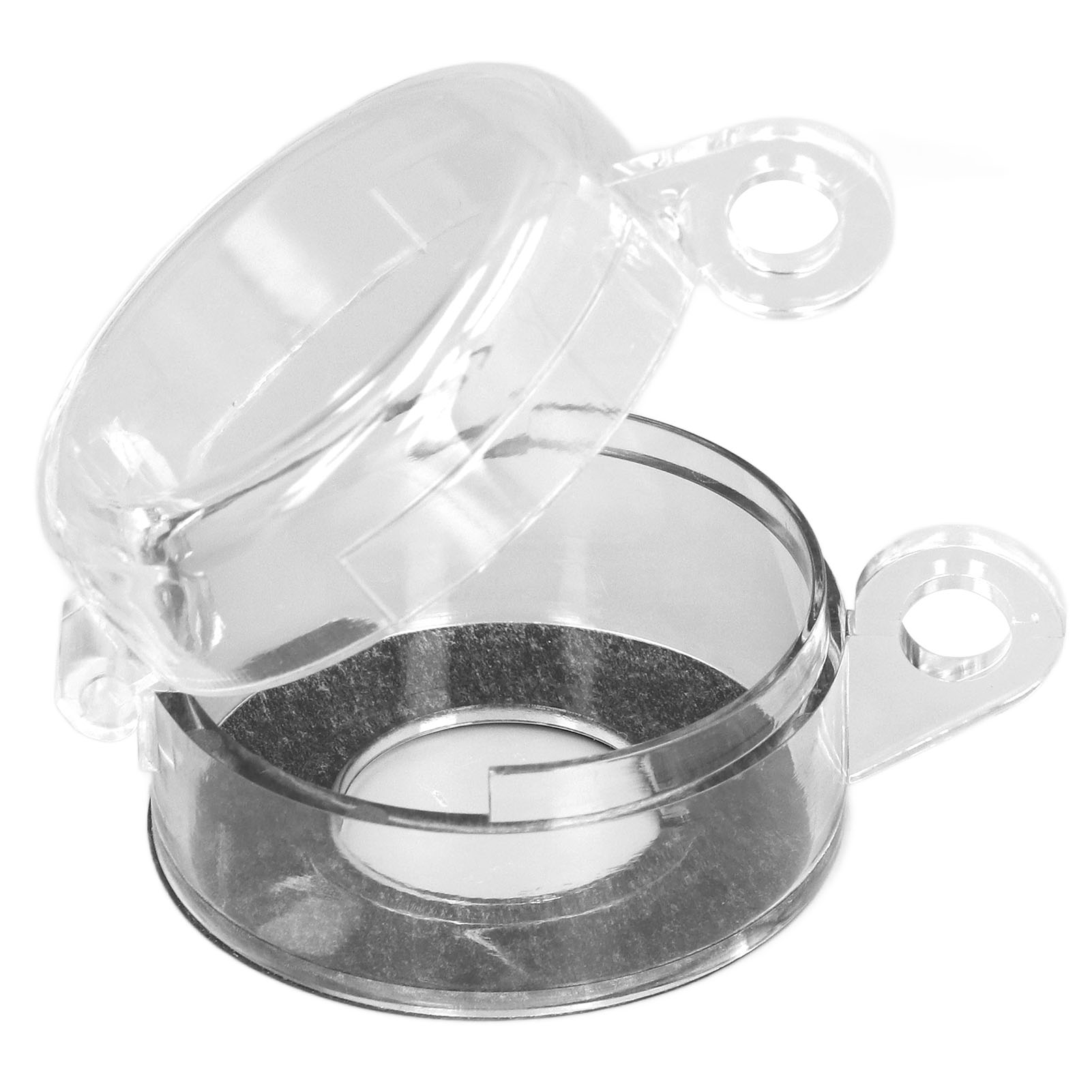 22-mm-not-aus-taster Mit Transparenter Pc-schutzabdeckung, Schutzabdeckung Für Bs-01-drucktaster