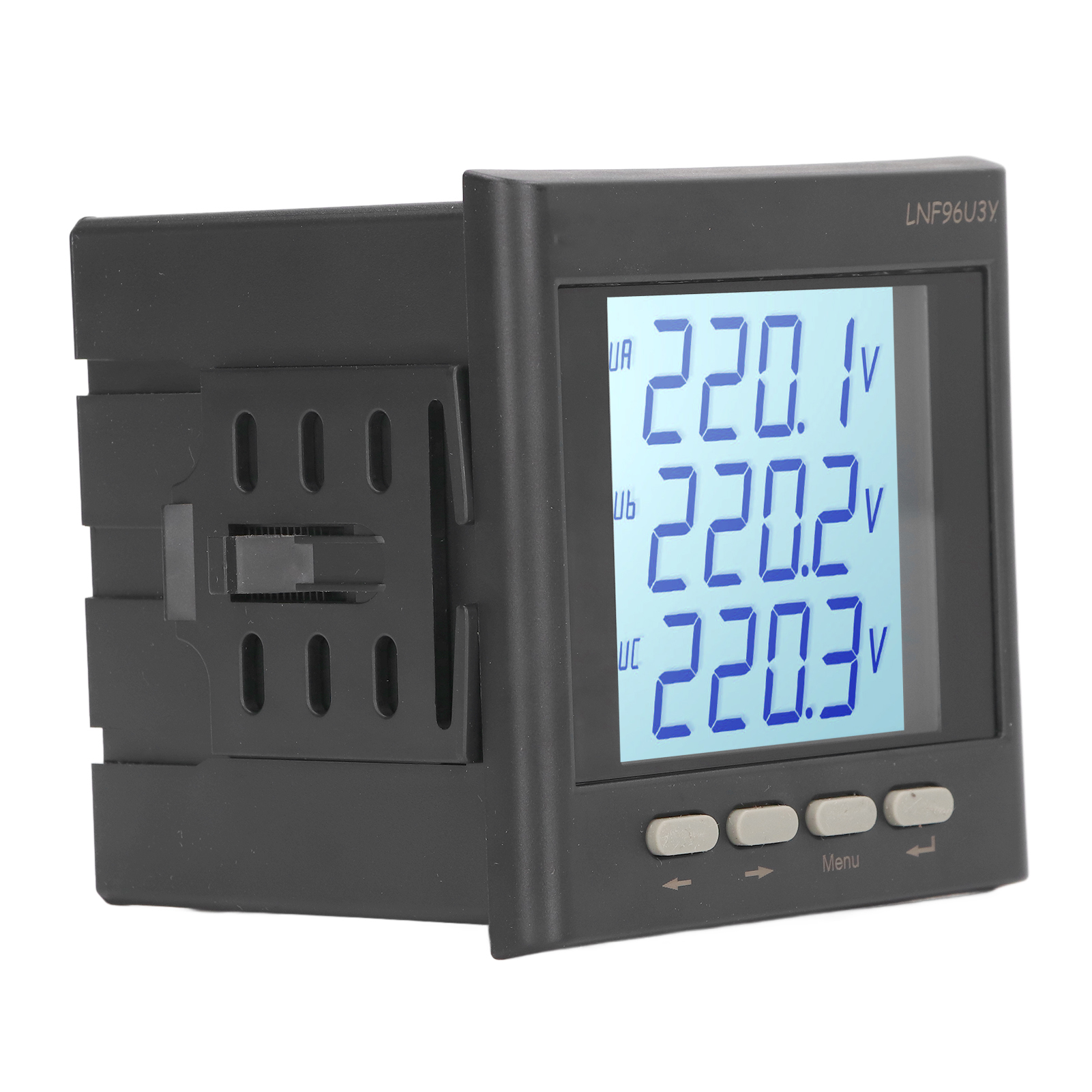 Programmierbares Dreiphasiges Digitales Voltamperemeter, Misst Wechsel- Und Gleichspannung Und -strom 80-270v, Hohe Genauigkeit, Digitalanzeige, Elektrisches Steuergerät.