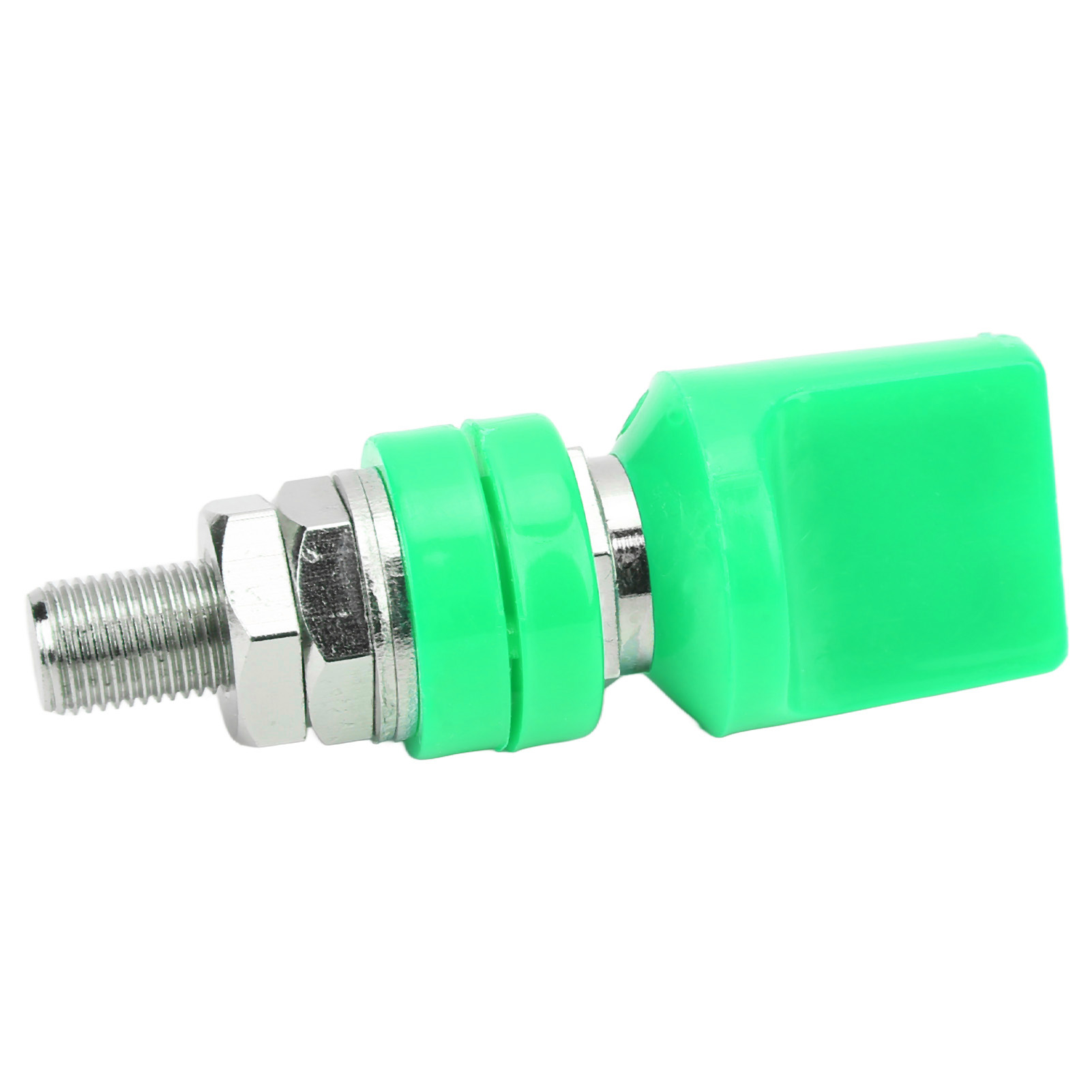 M10 100a Gewindeanschlussklemme Für 4-mm-bananenstecker, Grüne Schraubklemme, Hochstrom-steckverbinder