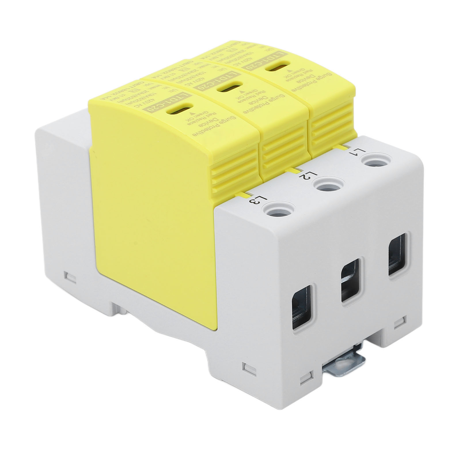 Ac 3p 10-20ka 420v Überspannungsschutz, Flammhemmendes Pc-gehäuse, Schnell Reagierendes Überspannungsschutzgerät, 3p Überspannungsschutz, 420v, 10-20ka, Zuverlässiger Schutz.