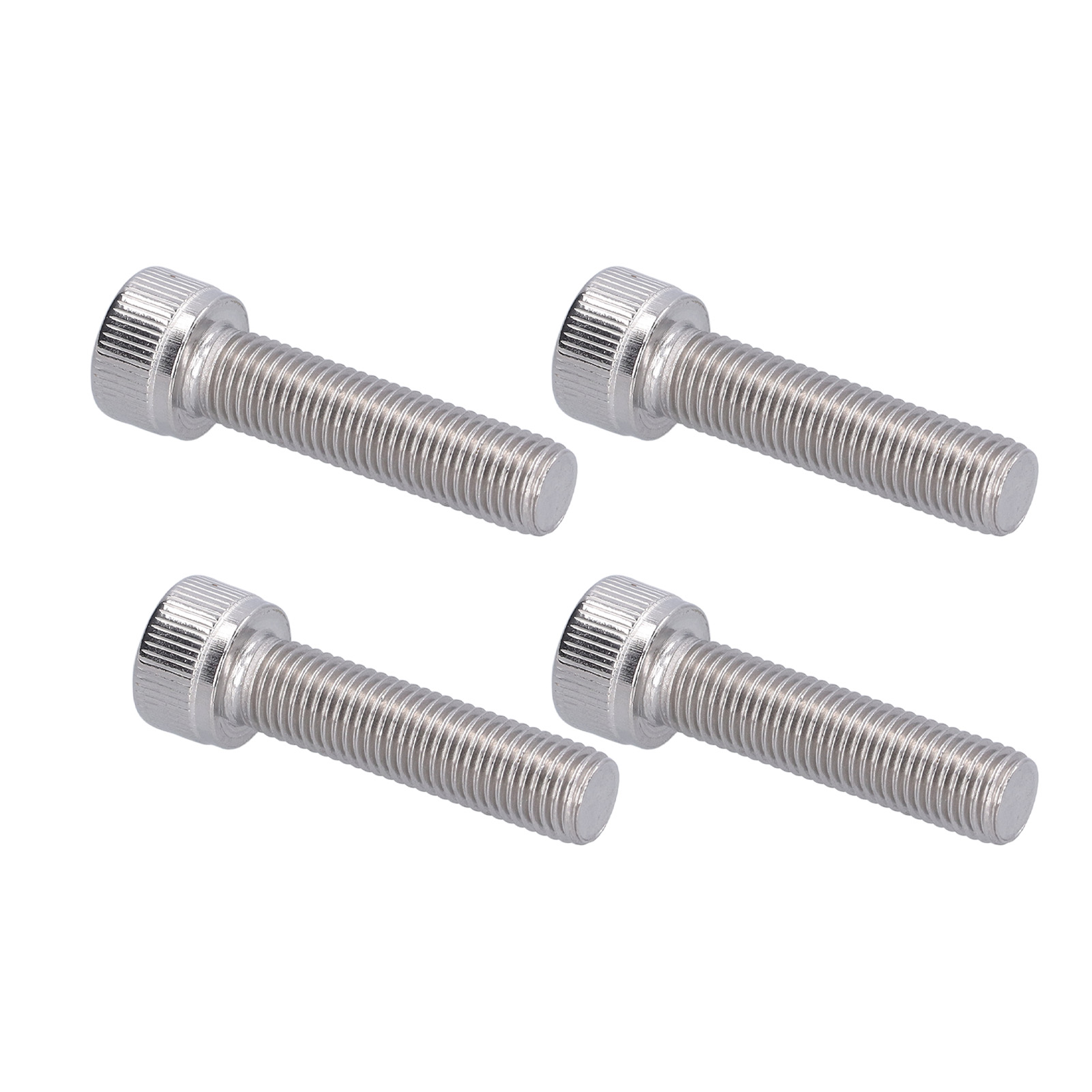 A2-edelstahlschrauben M10x40, 4er-packung, Innensechskantschrauben, 1,25 Mm Feingewinde, Korrosionsbeständige Industriebefestigungselemente