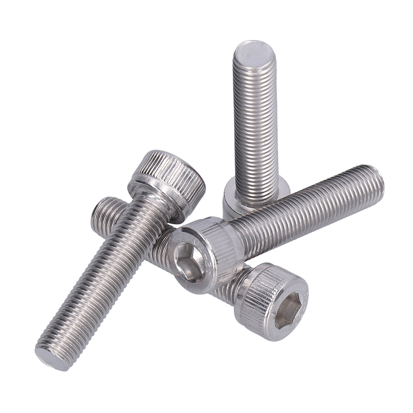 Innensechskantschraube Aus Edelstahl A2, 1,25 Mm Feingewinde, 4er-pack, M10x45 Innensechskantschraube, Hochleistungs-befestigungselement