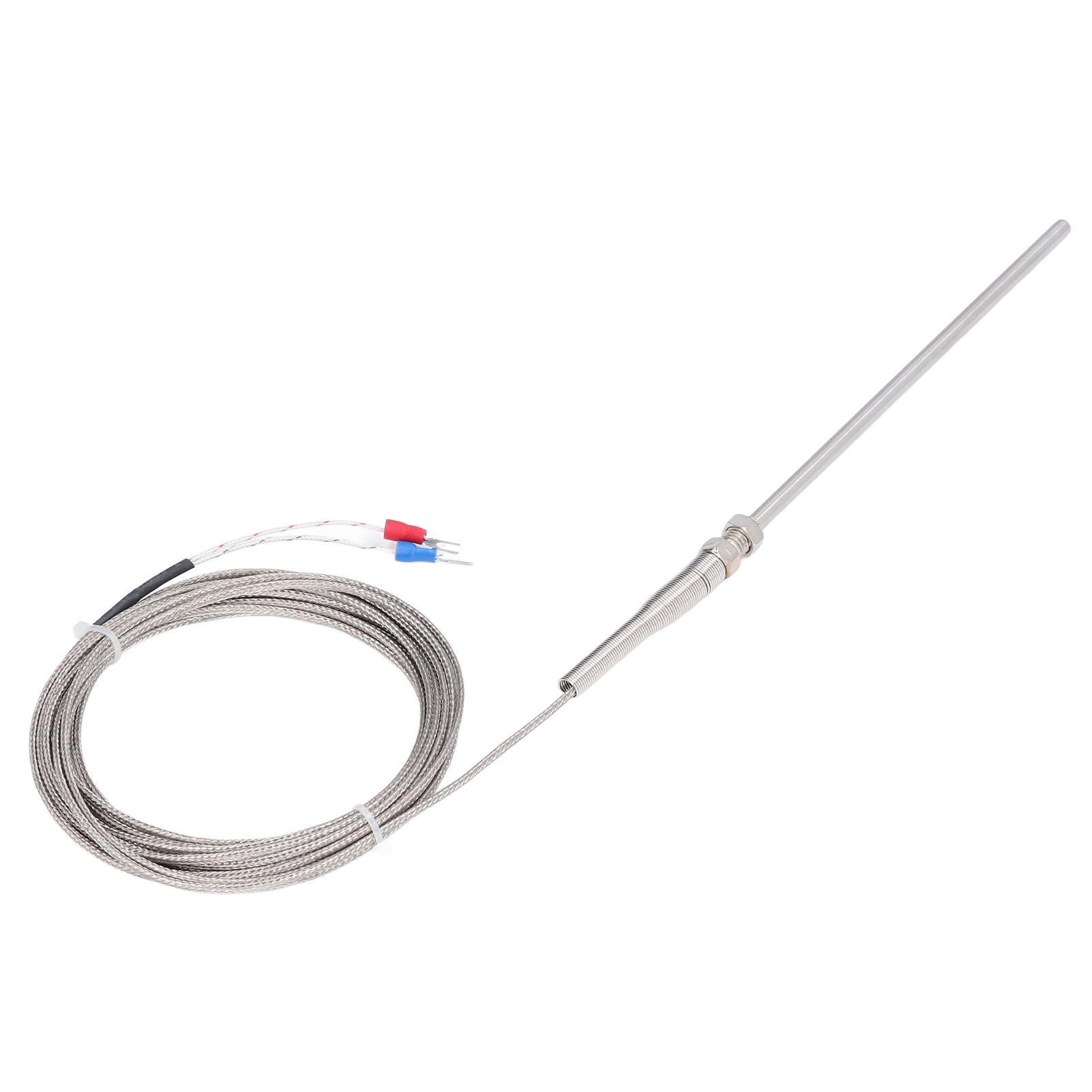 Thermoelement Typ K, 150 Mm Sonde, Messbereich 0-600 °c, Schnelle Ansprechzeit, 5 Meter Kabel, Professioneller Temperatursensor.