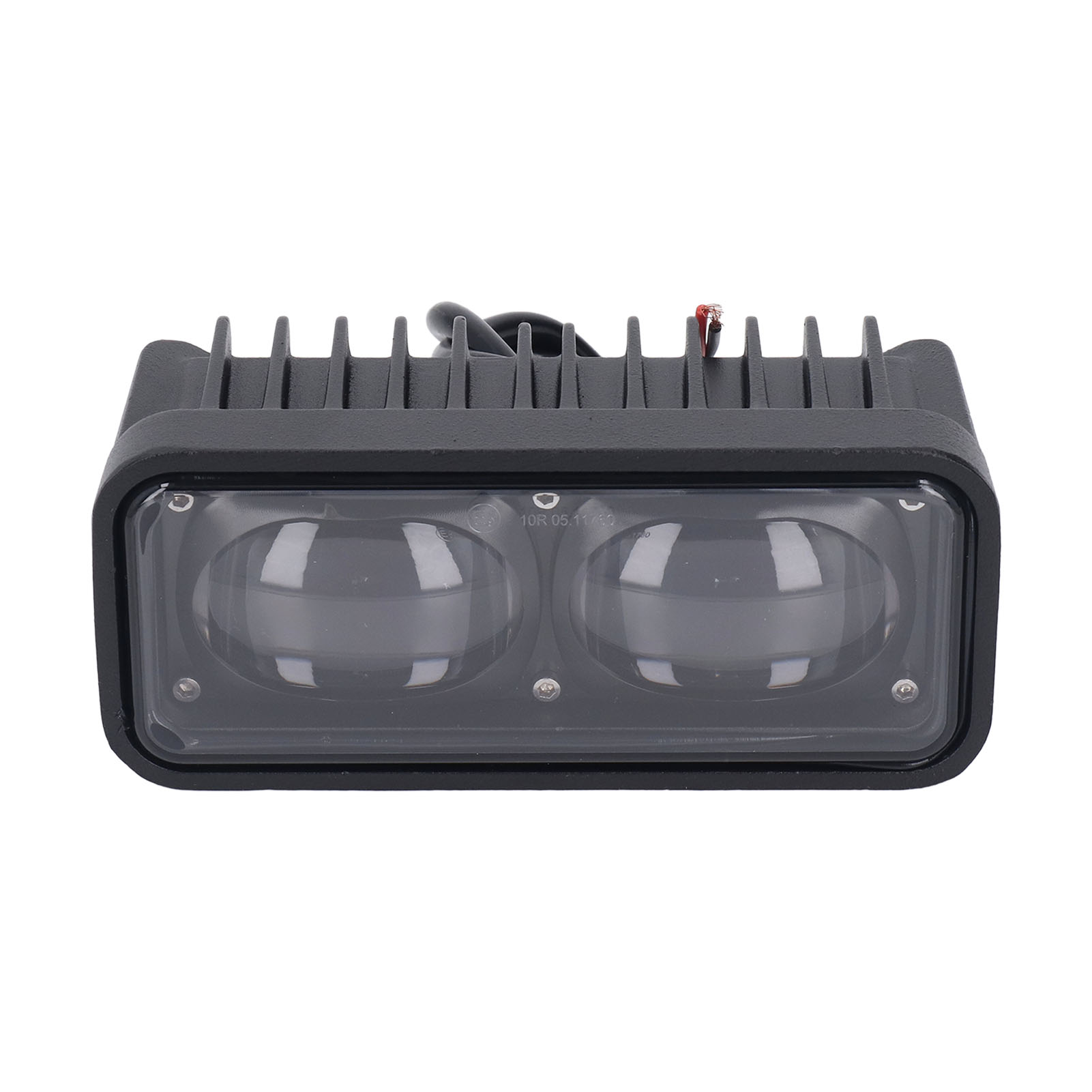 Led-gabelstapler-kit Mit Doppellinse, Hochhellem Rotem Signallicht, 12-v-richtlampe, Wasserdicht Und Robust